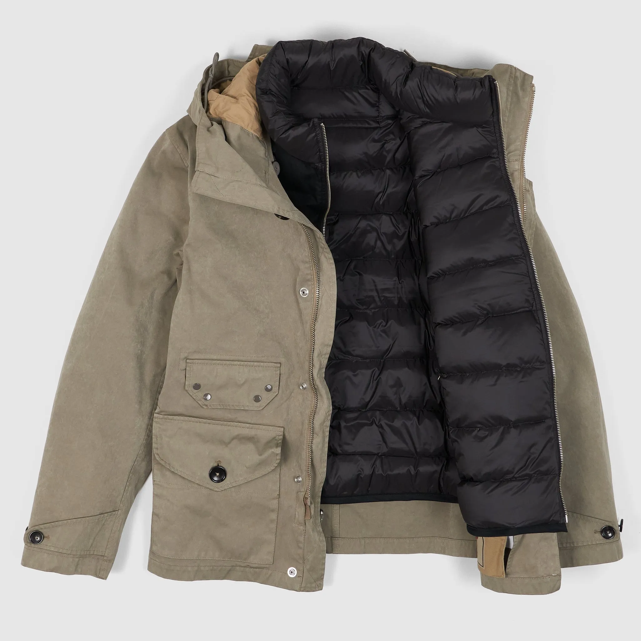 Ten c Navy Smock 3 in 1 Jacket with Down Liner sold by DeeCee style product image thumbnail 2