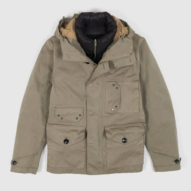 Ten c  Navy Smock 3 in 1 Jacket with Down Liner sold by DeeCee style