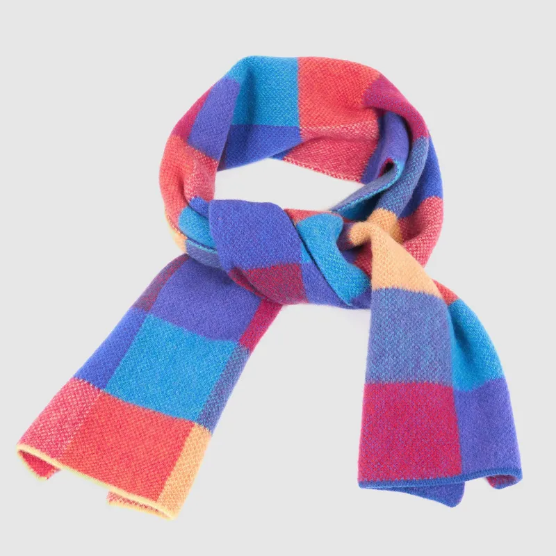 DeeCee style Multicolor Plaid Wool Scarf sold by DeeCee style