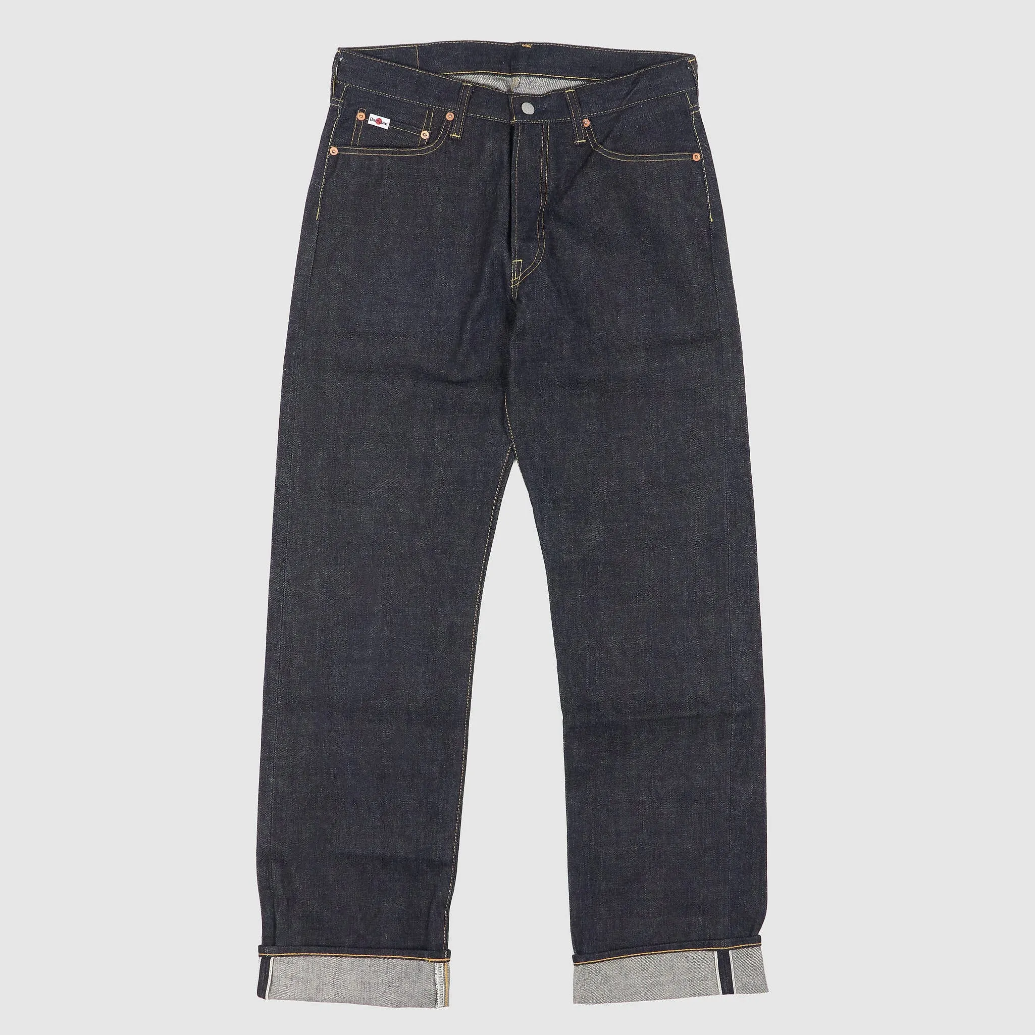 Studio D'Artisan Golden Pig 5 Pocket Raw Denim Jeans 30's Anniversary sold by DeeCee style