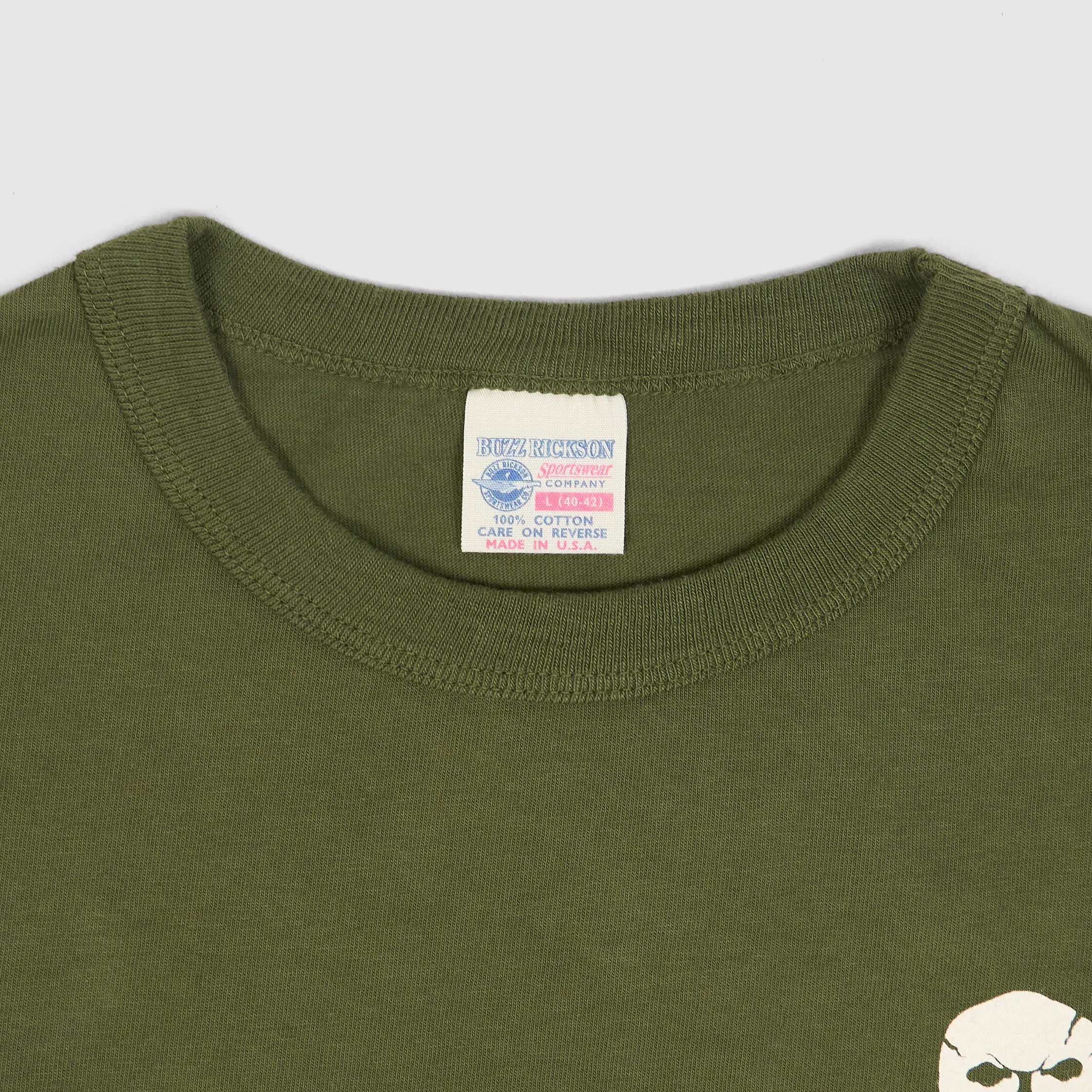 Buzz Rickson's Long Sleeve Crew-Neck T-Shirt sold by DeeCee style product image thumbnail 3