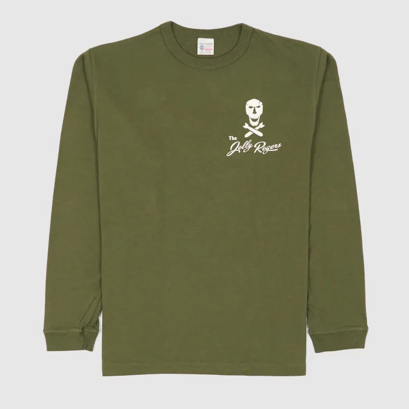 Buzz Rickson's Long Sleeve Crew-Neck T-Shirt sold by DeeCee style