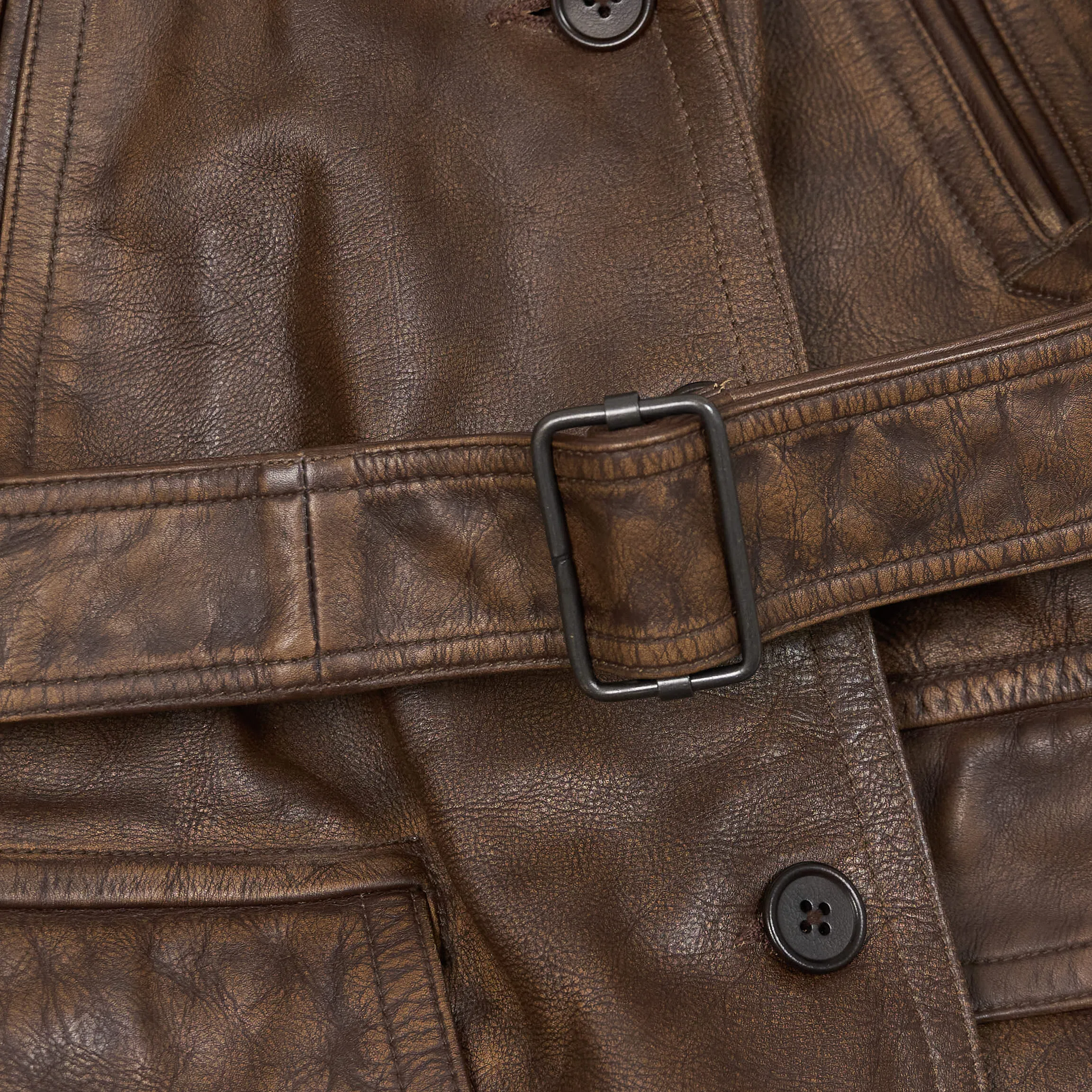 Double RL Ladies Shearling- Collar Leather Coat Jacket sold by DeeCee style product image thumbnail 5