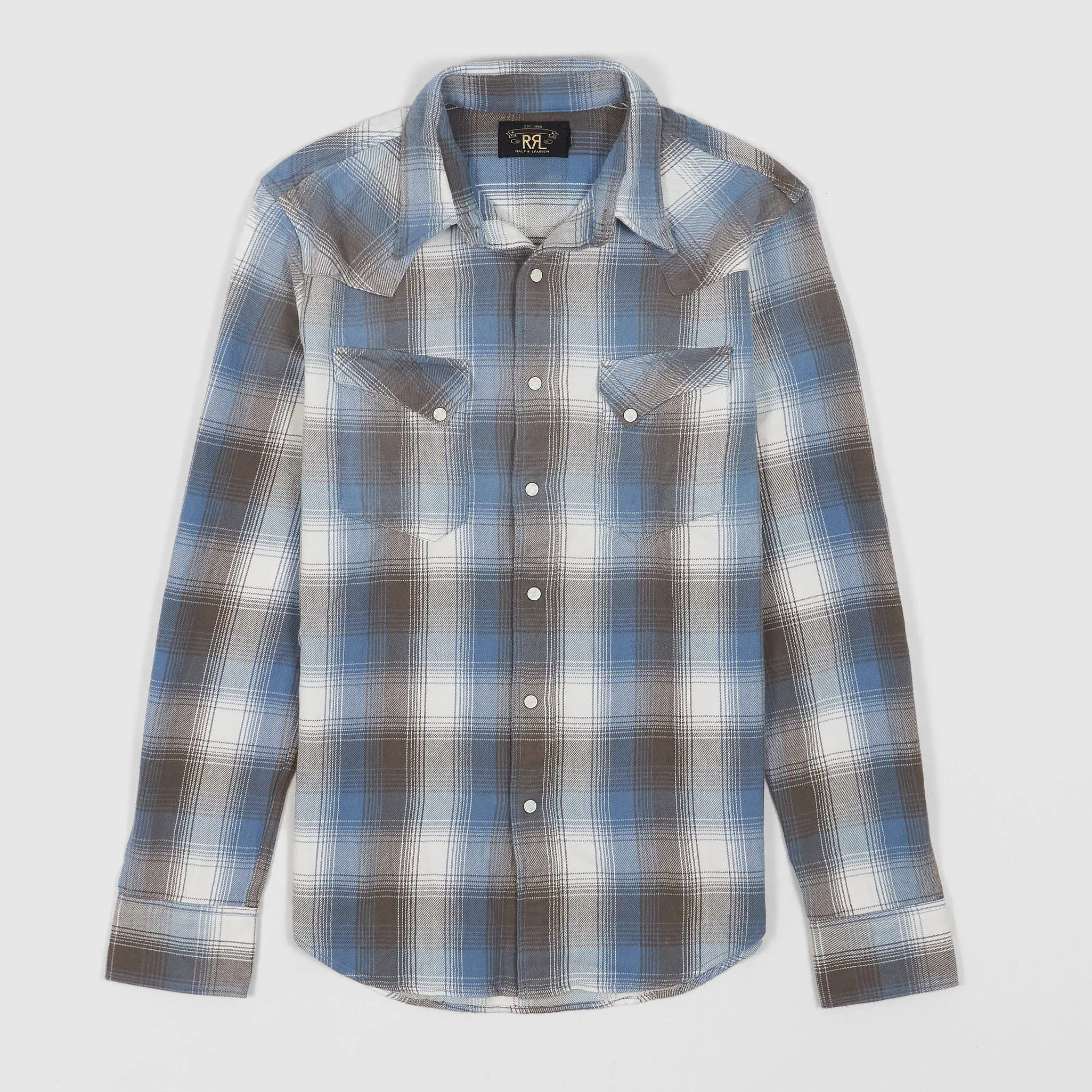 Double RL Long Sleeve Western Sport Shirt sold by DeeCee style