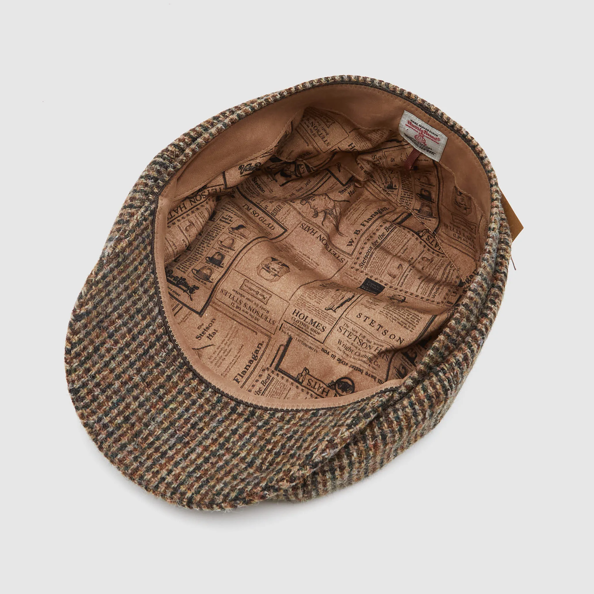 Stetson Hatteras Harris Tweed News-Boy Hat sold by DeeCee style product image thumbnail 5