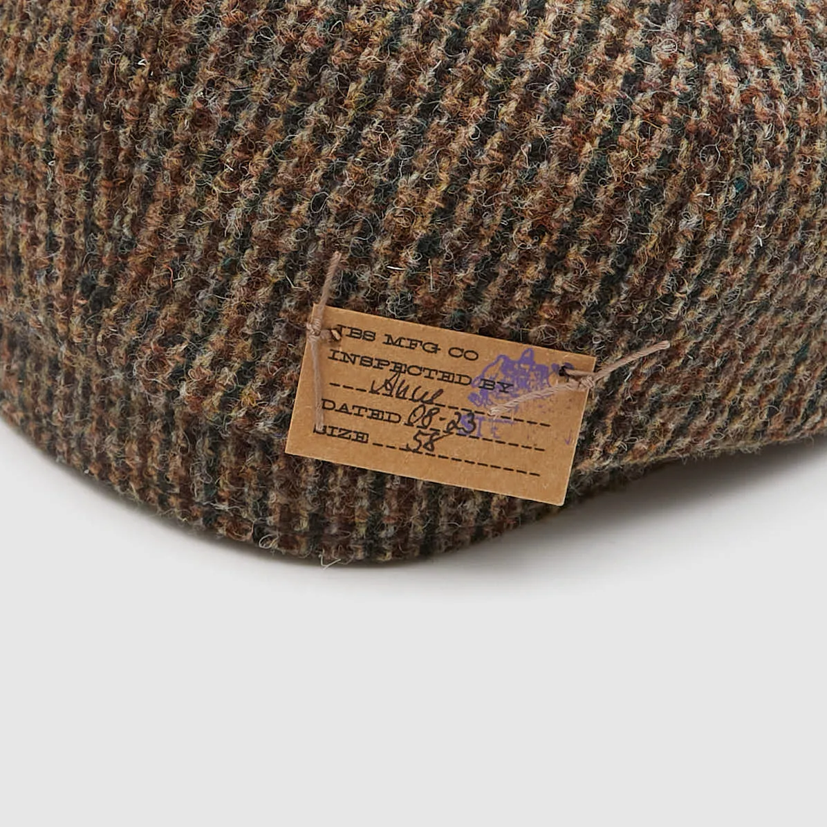 Stetson Hatteras Harris Tweed News-Boy Hat sold by DeeCee style product image thumbnail 4