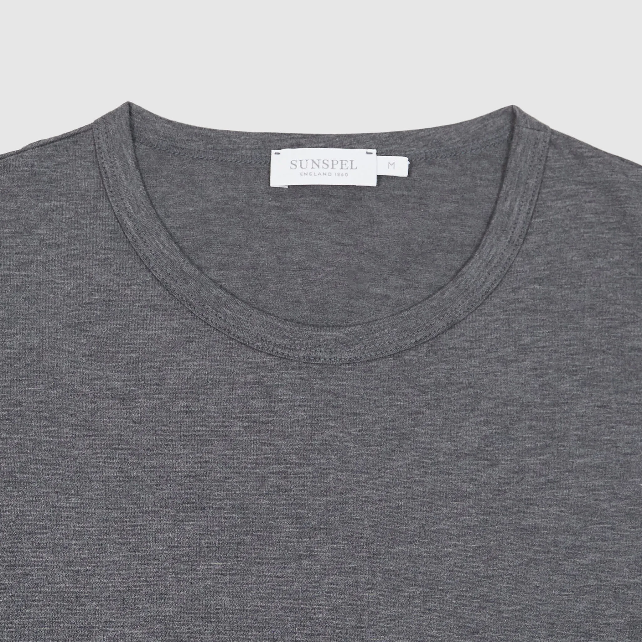 Sunspel Short Sleeve Crew Neck T-Shirt sold by DeeCee style product image thumbnail 2