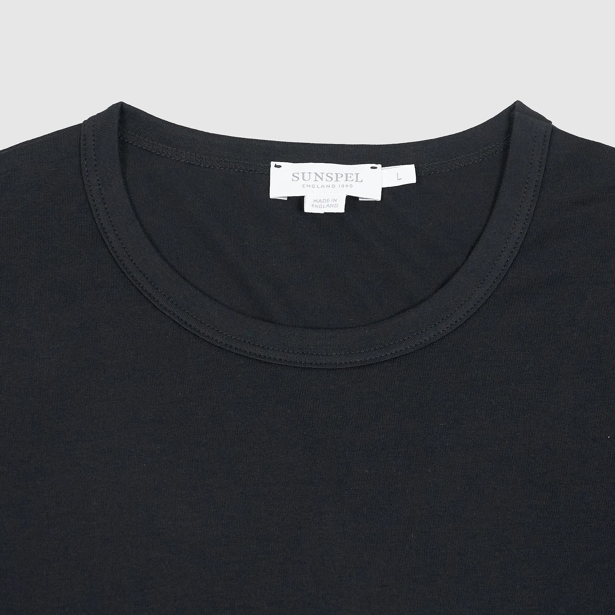 Sunspel Long Sleeve Crew Neck T-Shirt sold by DeeCee style product image thumbnail 5