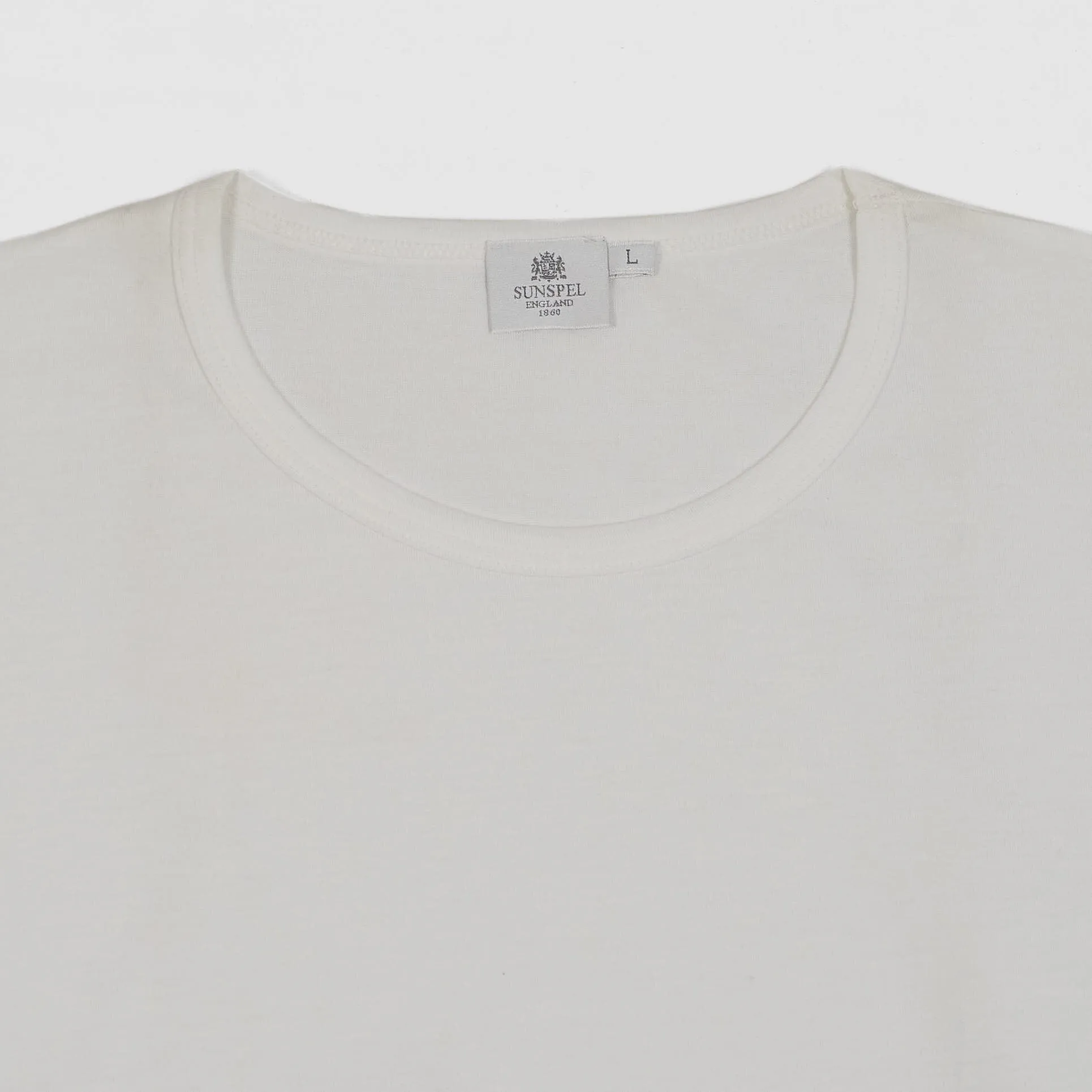 Sunspel Long Sleeve Crew Neck T-Shirt sold by DeeCee style product image thumbnail 2