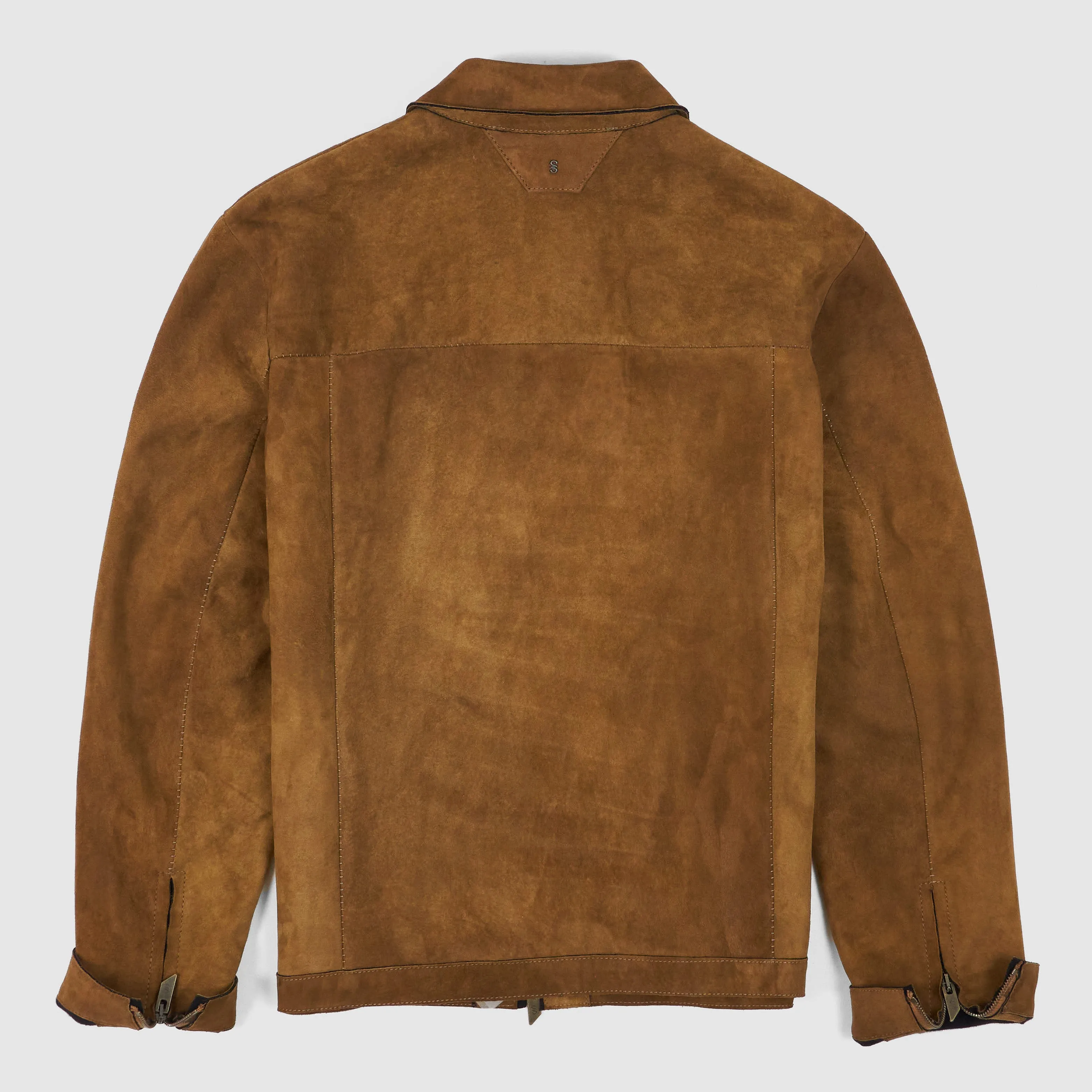 Salvatore Santoro Leather Overshirt Jacket sold by DeeCee style product image thumbnail 3