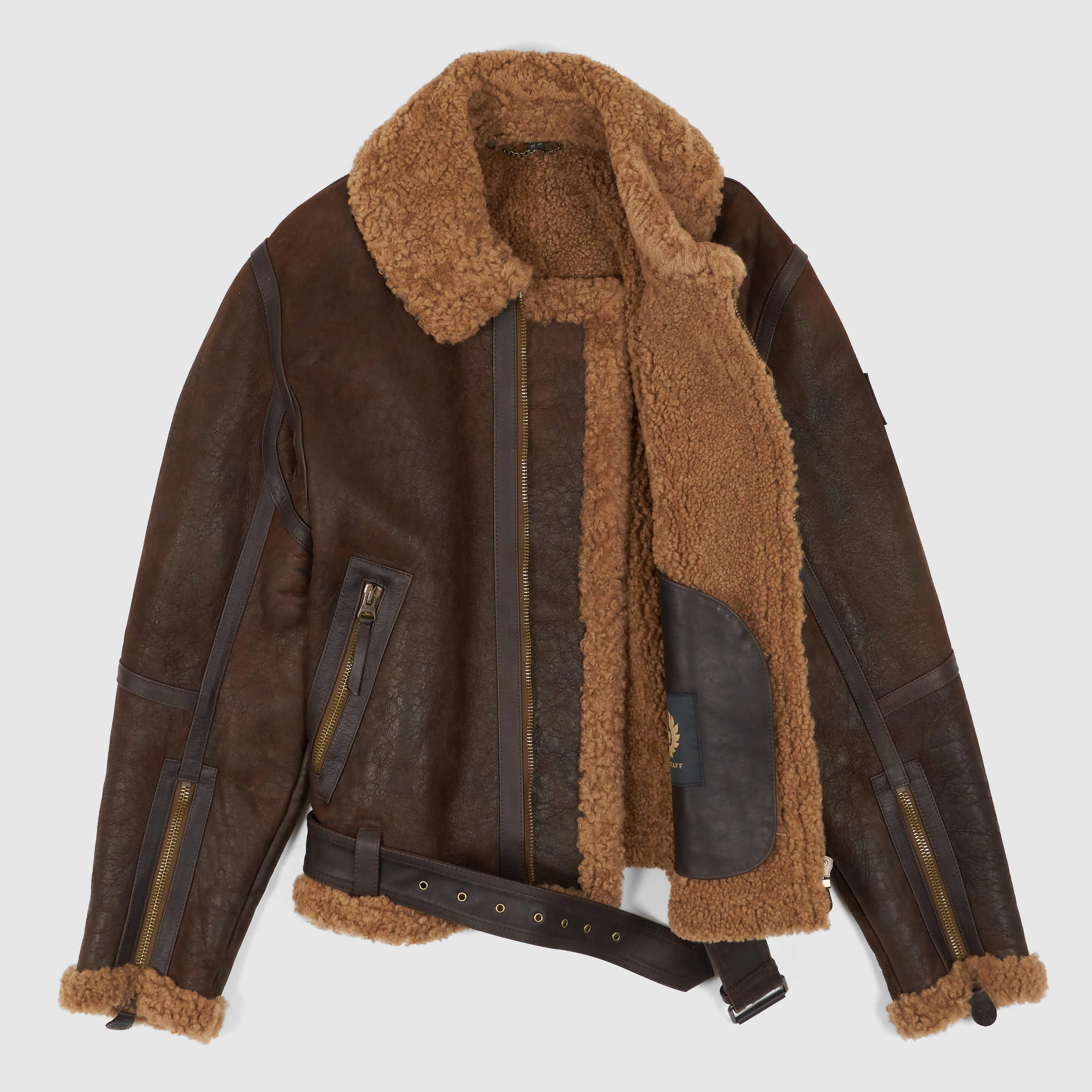 Belstaff Shearling Aviator Jacket sold by DeeCee style product image thumbnail 2