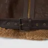 Belstaff Shearling Aviator Jacket sold by DeeCee style
