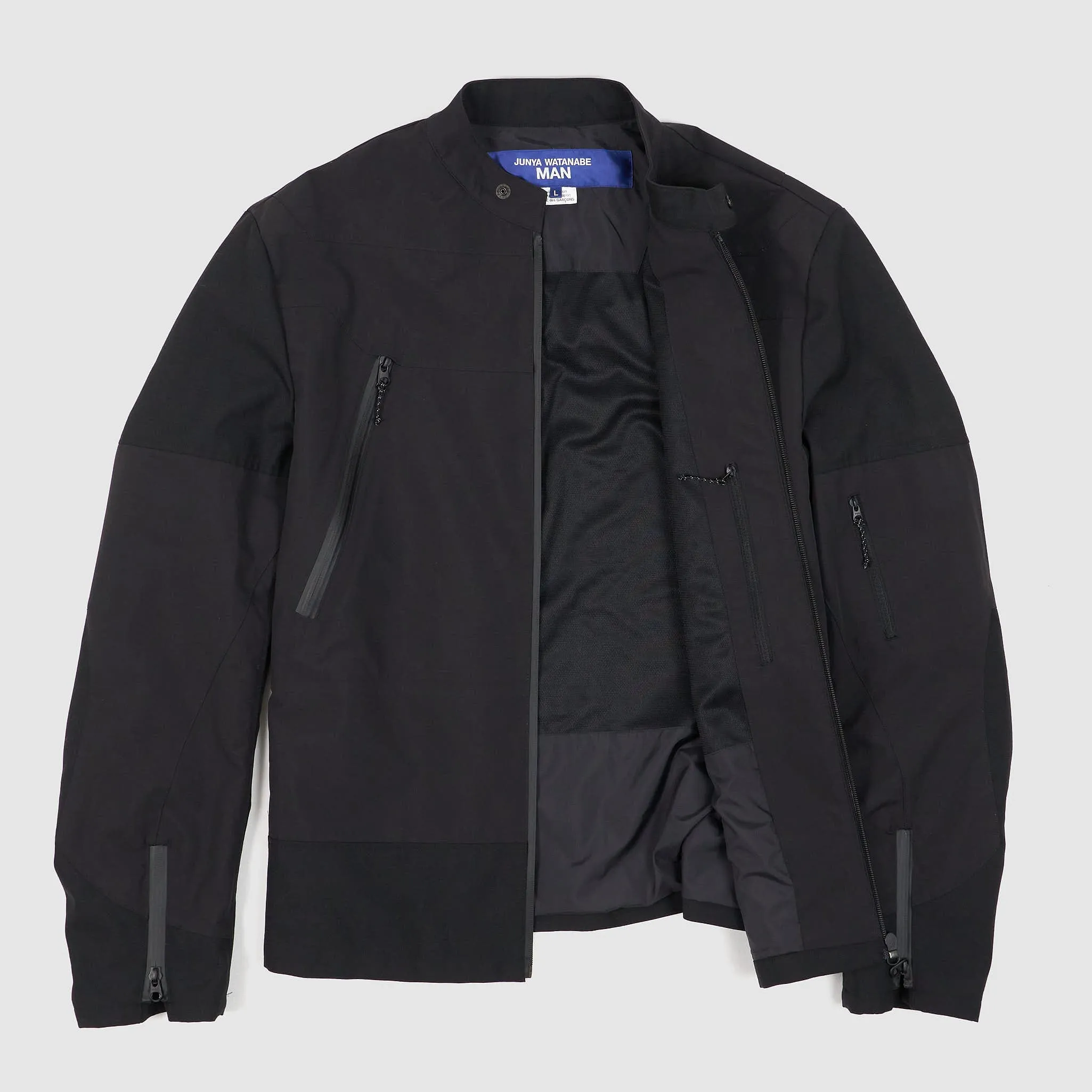 Junya Watanabe MAN Microfiber Softshell Biker Jacket sold by DeeCee style product image thumbnail 2