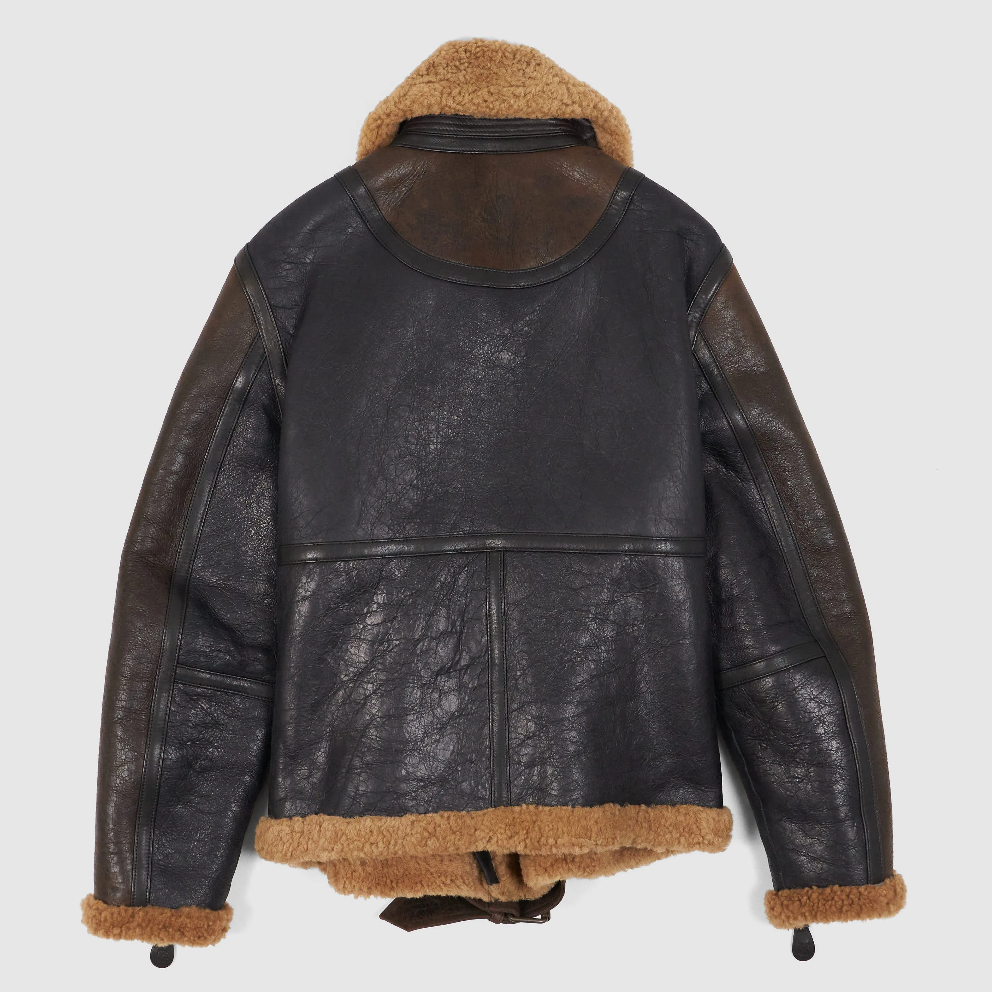 Belstaff Ladies Aviator Shearling Leather Jacket sold by DeeCee style product image thumbnail 3