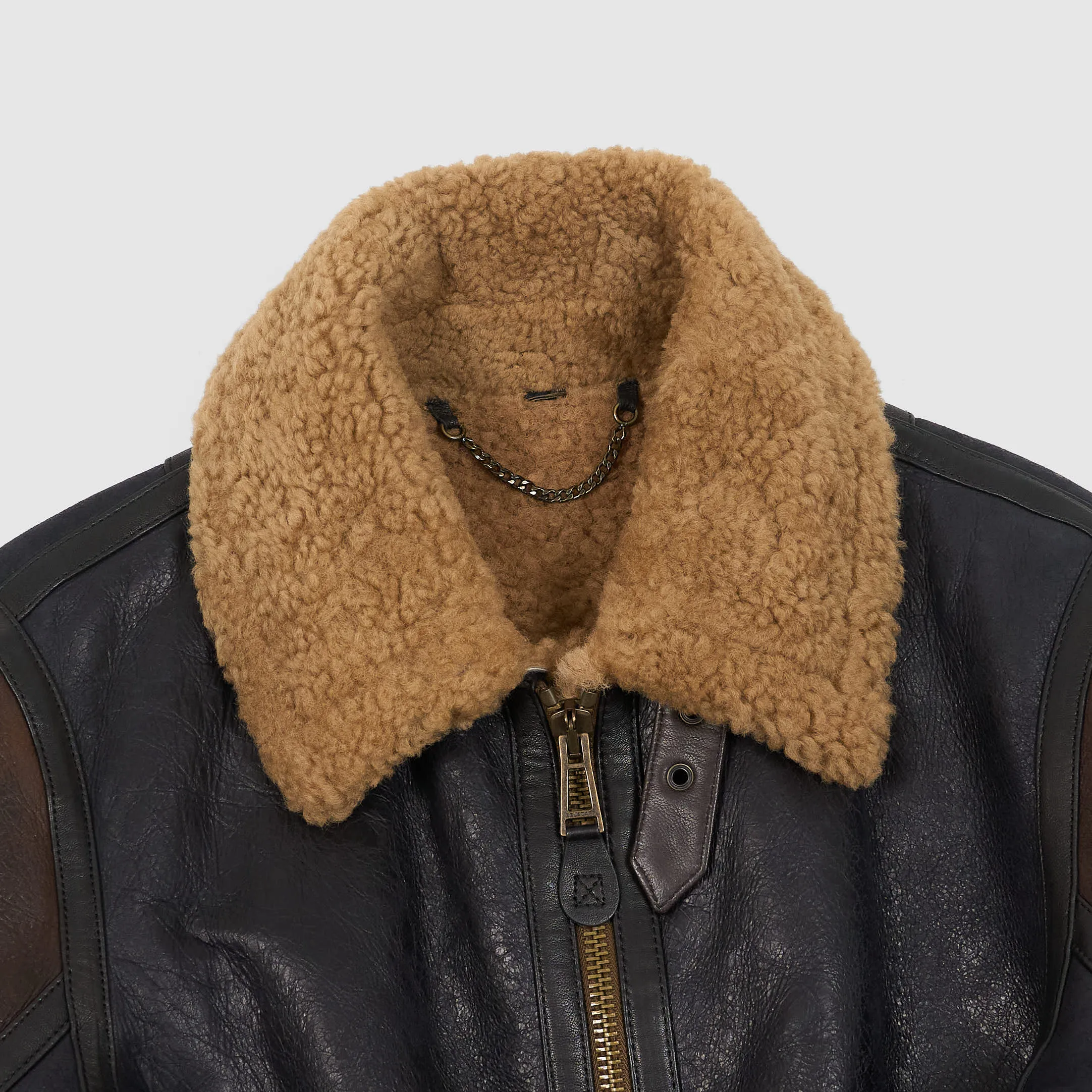 Belstaff Ladies Aviator Shearling Leather Jacket sold by DeeCee style product image thumbnail 4