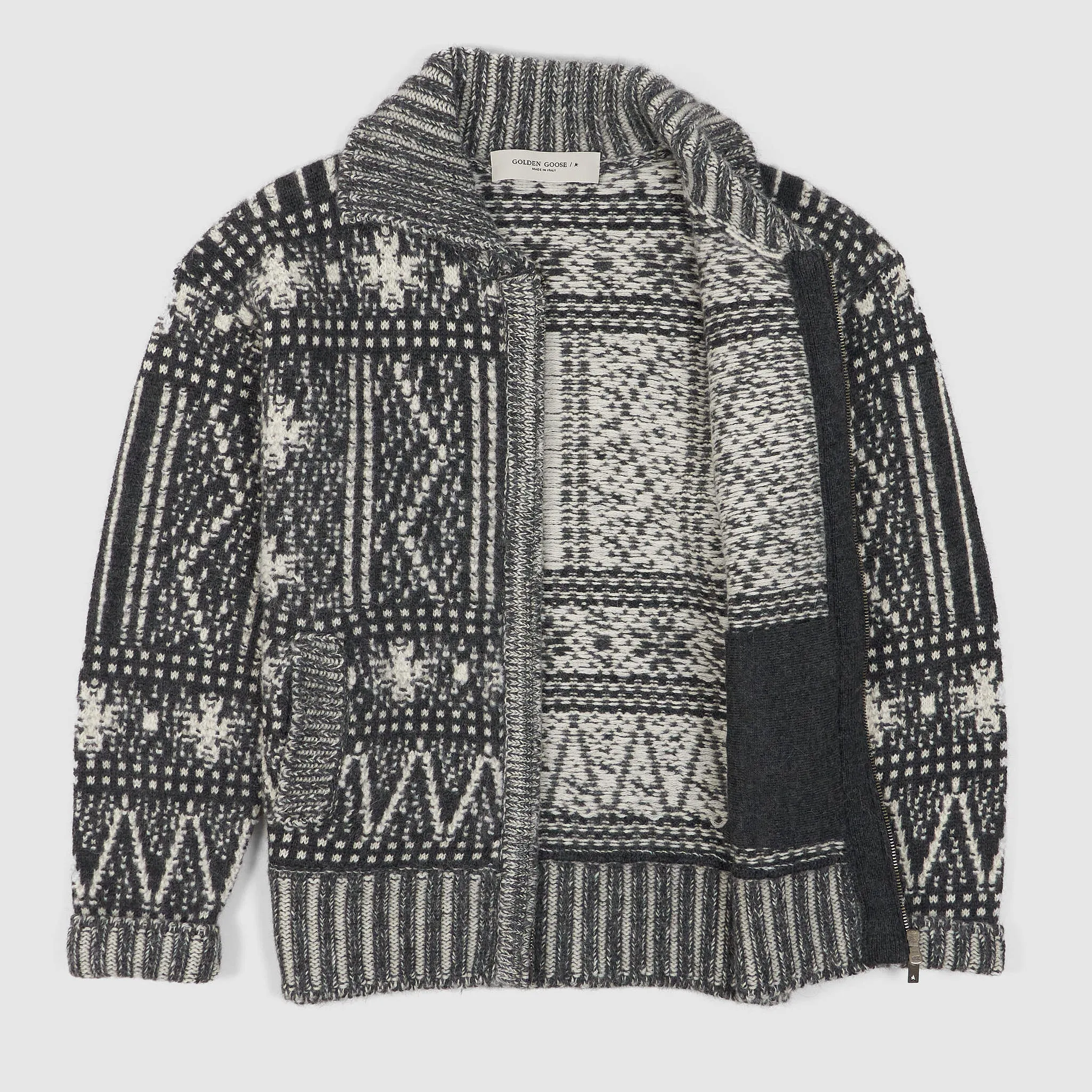 Golden Goose Relaxed Fitted Fair Isle Cardigan sold by DeeCee style product image thumbnail 2
