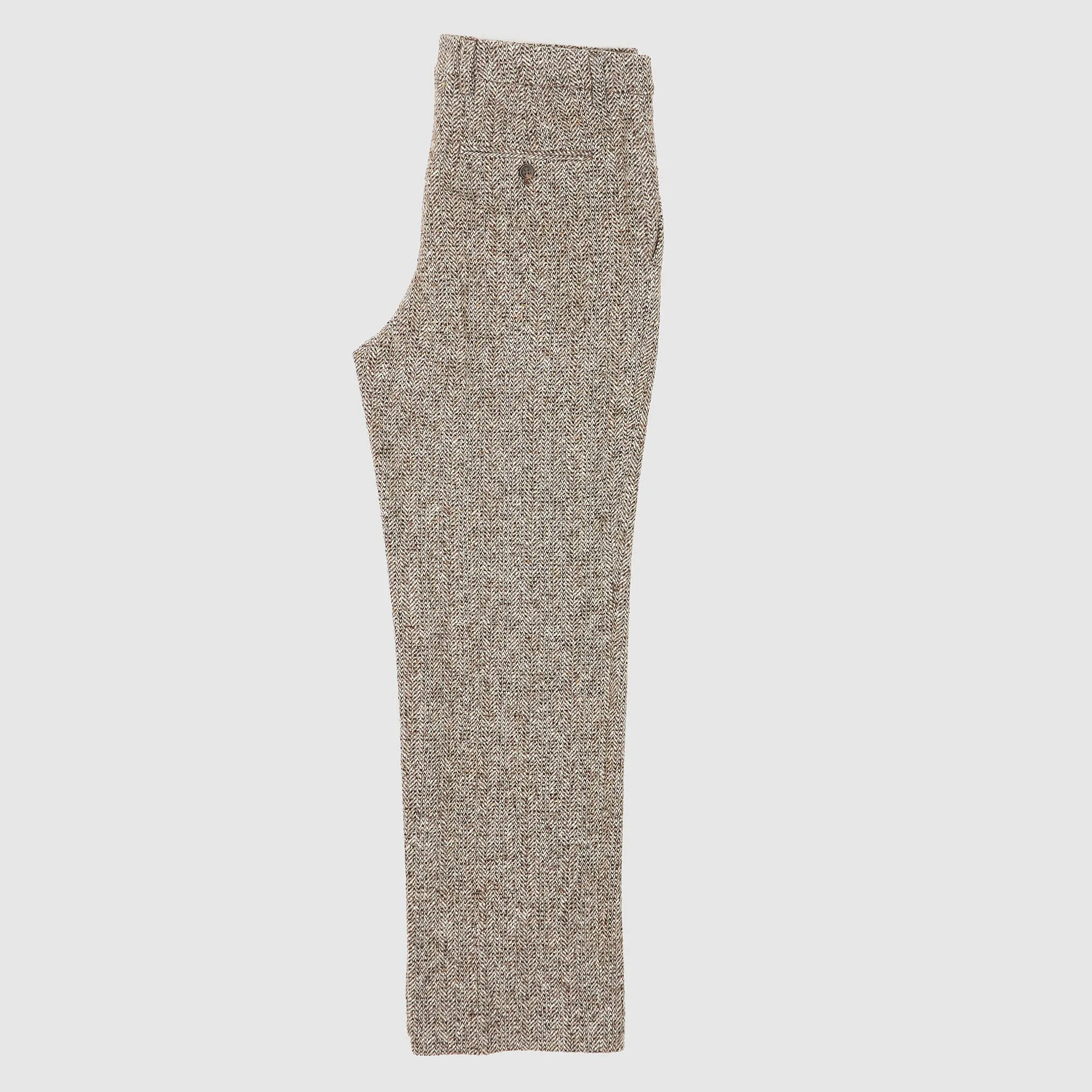 Golden Goose Herringbone Relaxed Fit Wool/ Silk Blend Trousers sold by DeeCee style product image thumbnail 2