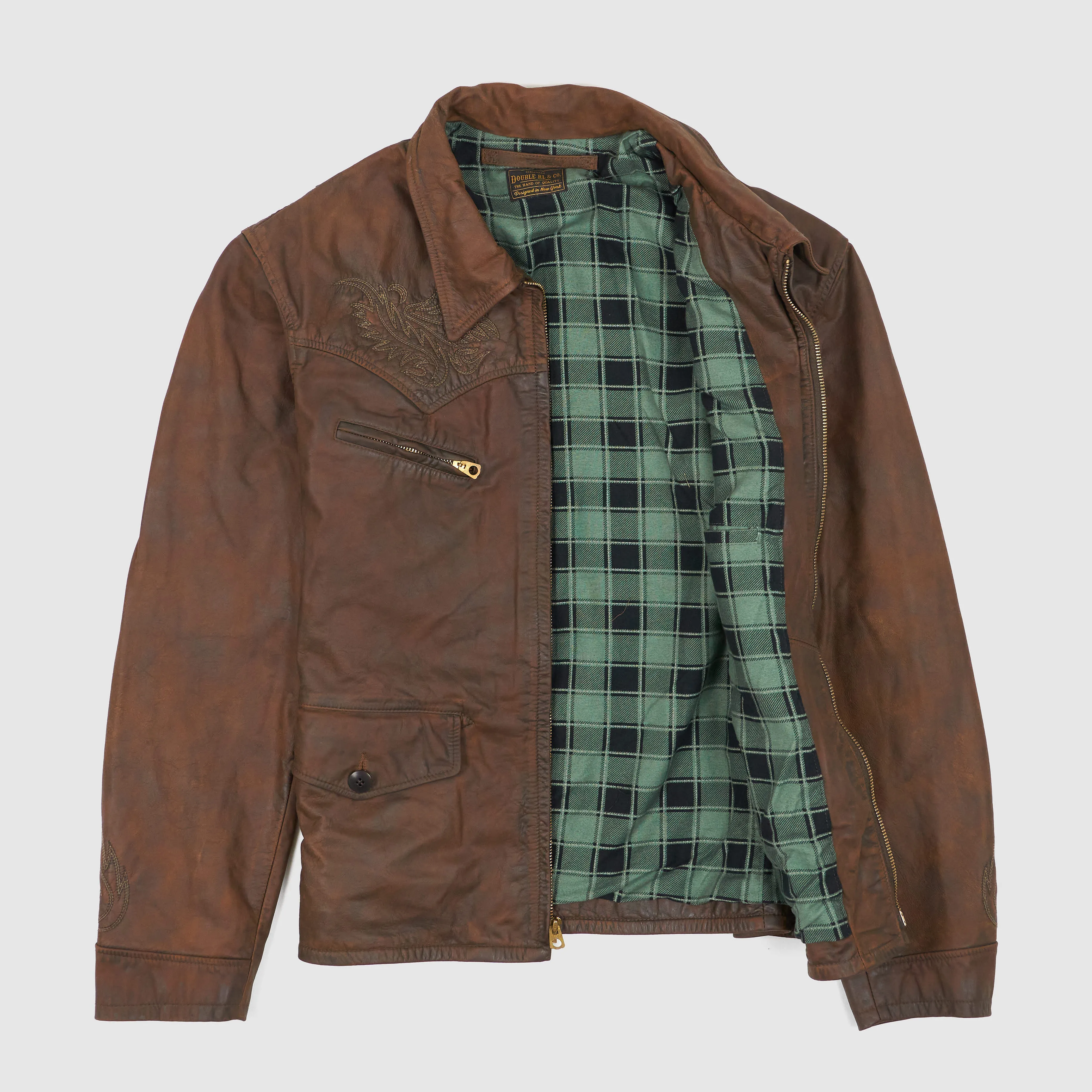 Double RL Wheathly Lined Field Jacket sold by DeeCee style product image thumbnail 2