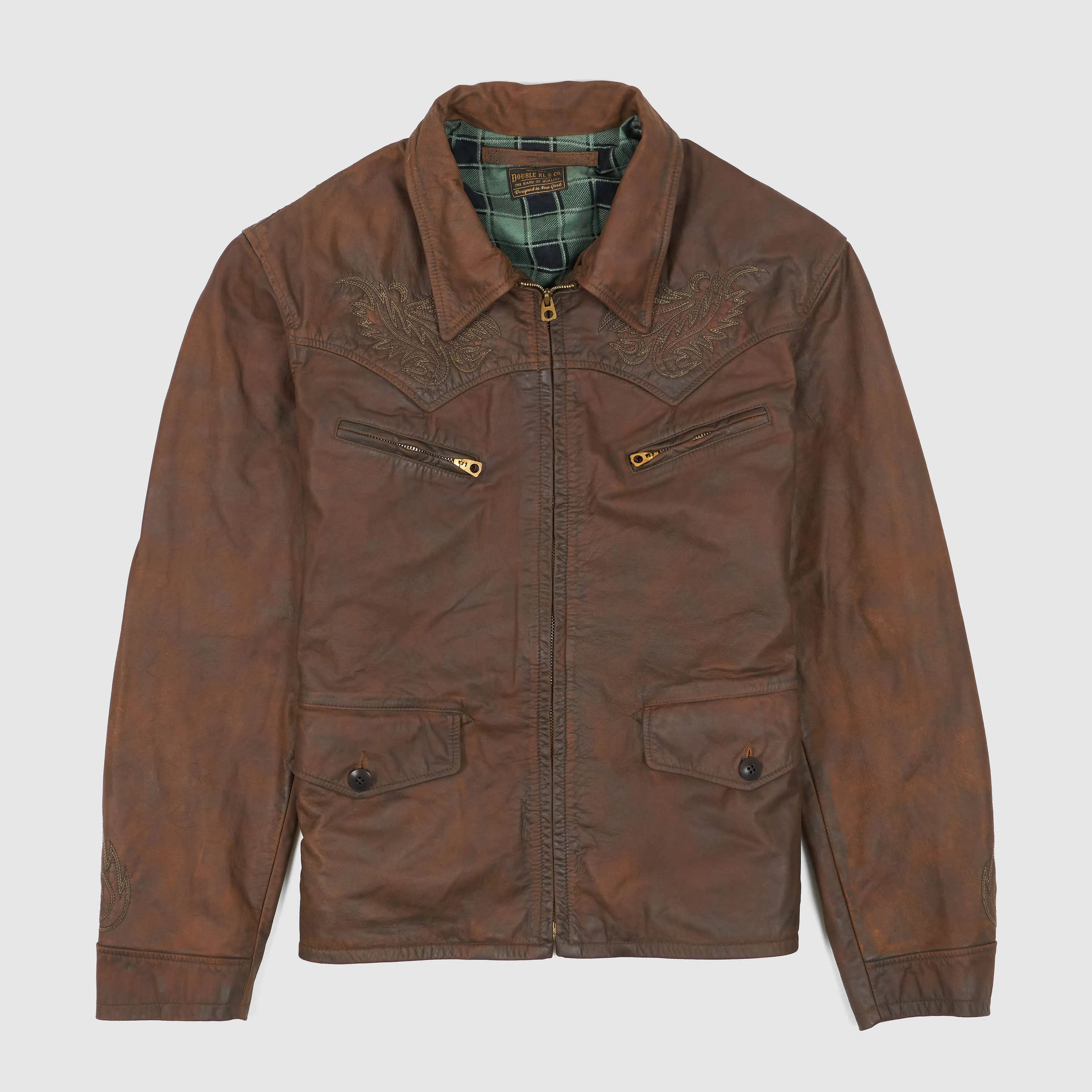 Double RL Wheathly Lined Field Jacket sold by DeeCee style