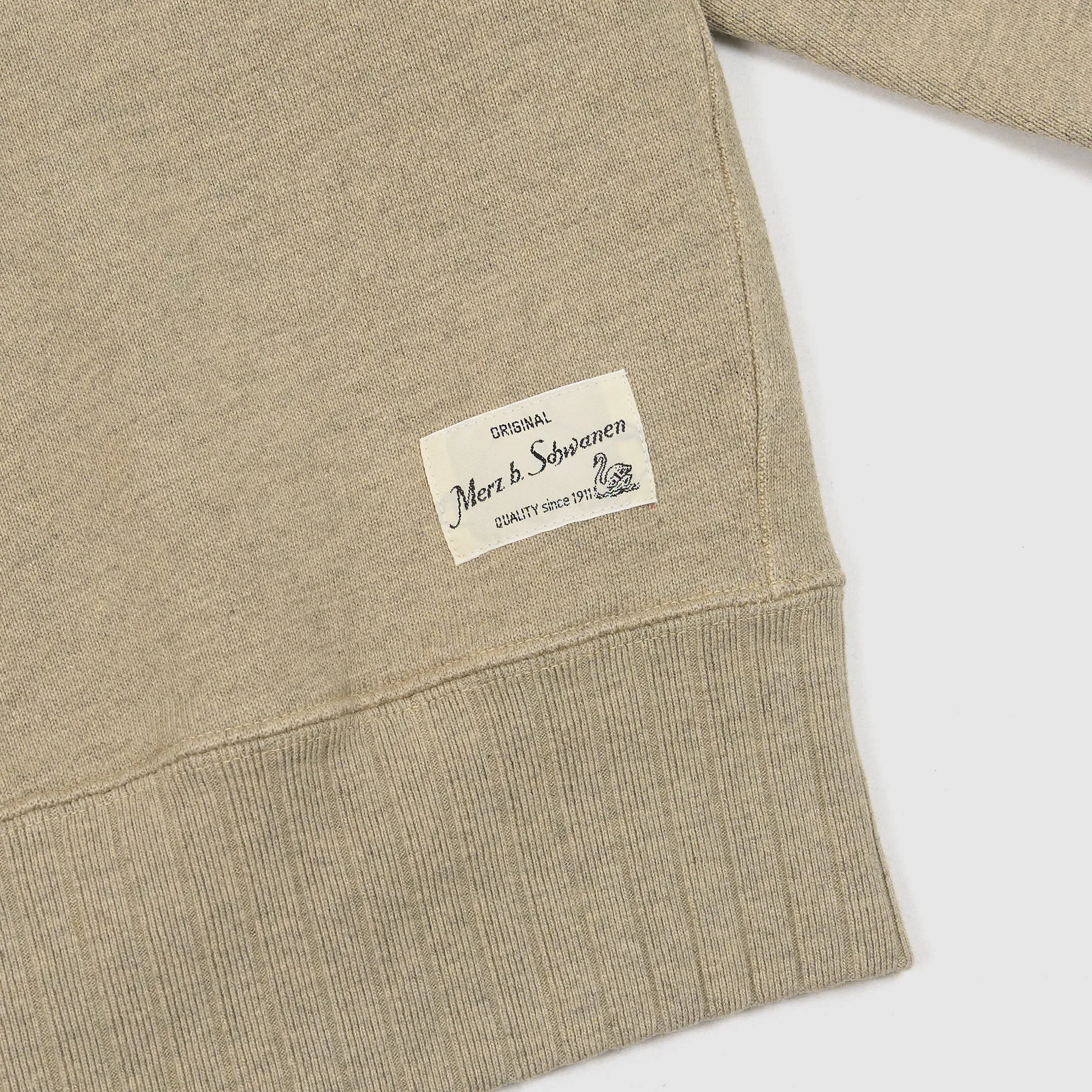 Merz b. Schwanen Relaxed Fit Crew Neck Sweat Shirt sold by DeeCee style product image thumbnail 4