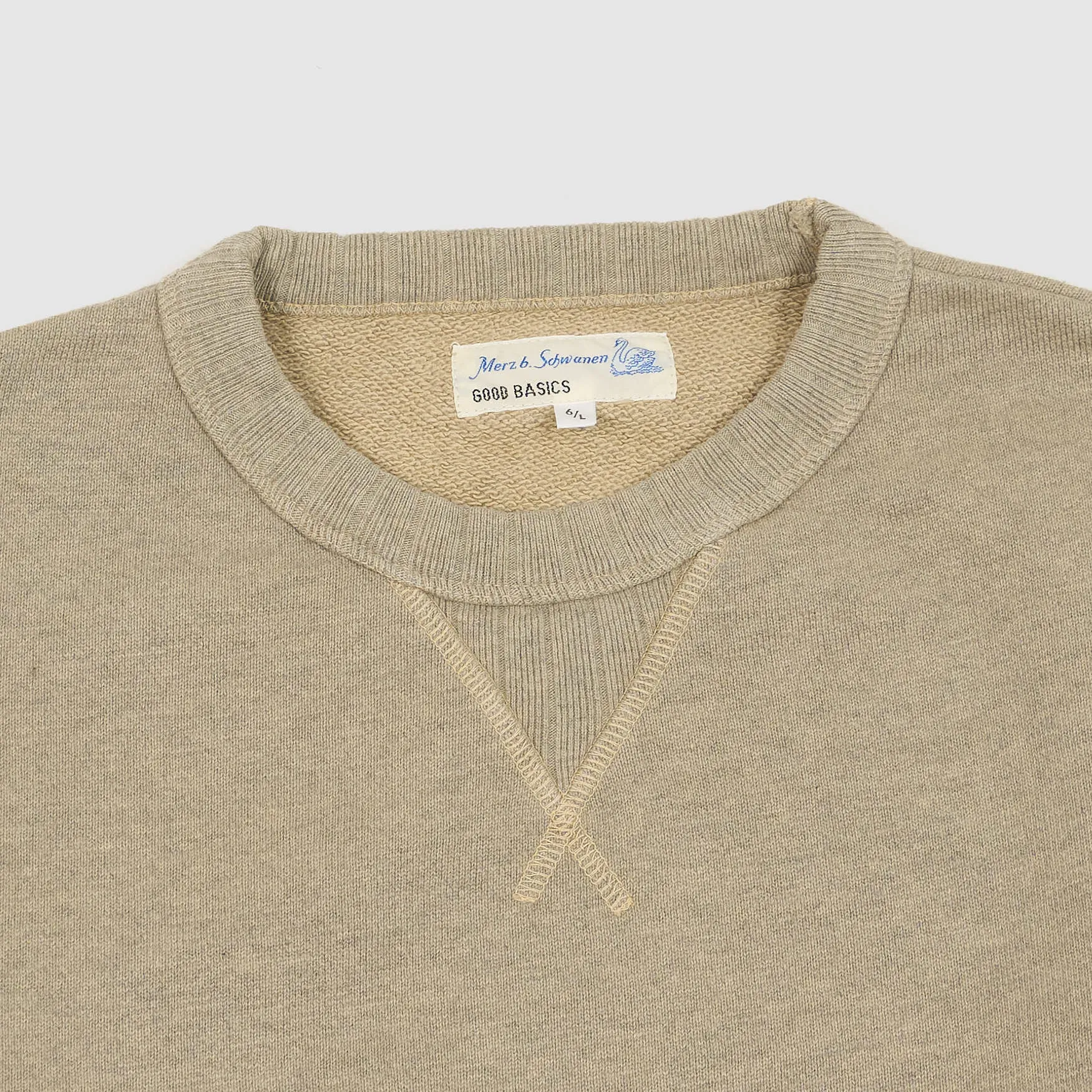 Merz b. Schwanen Relaxed Fit Crew Neck Sweat Shirt sold by DeeCee style product image thumbnail 2