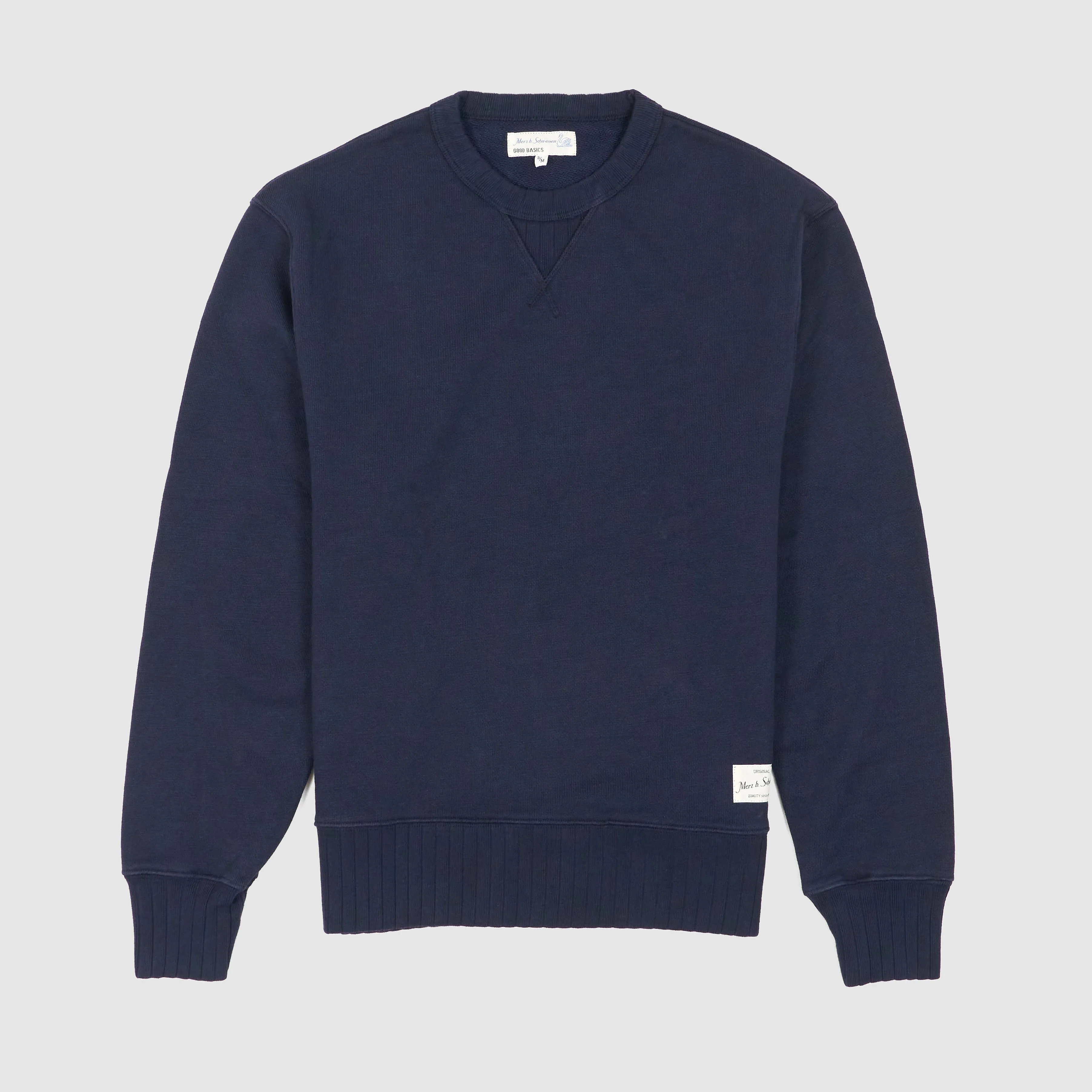 Merz b. Schwanen Relaxed Fit Crew Neck Sweat Shirt sold by DeeCee style product image thumbnail 3