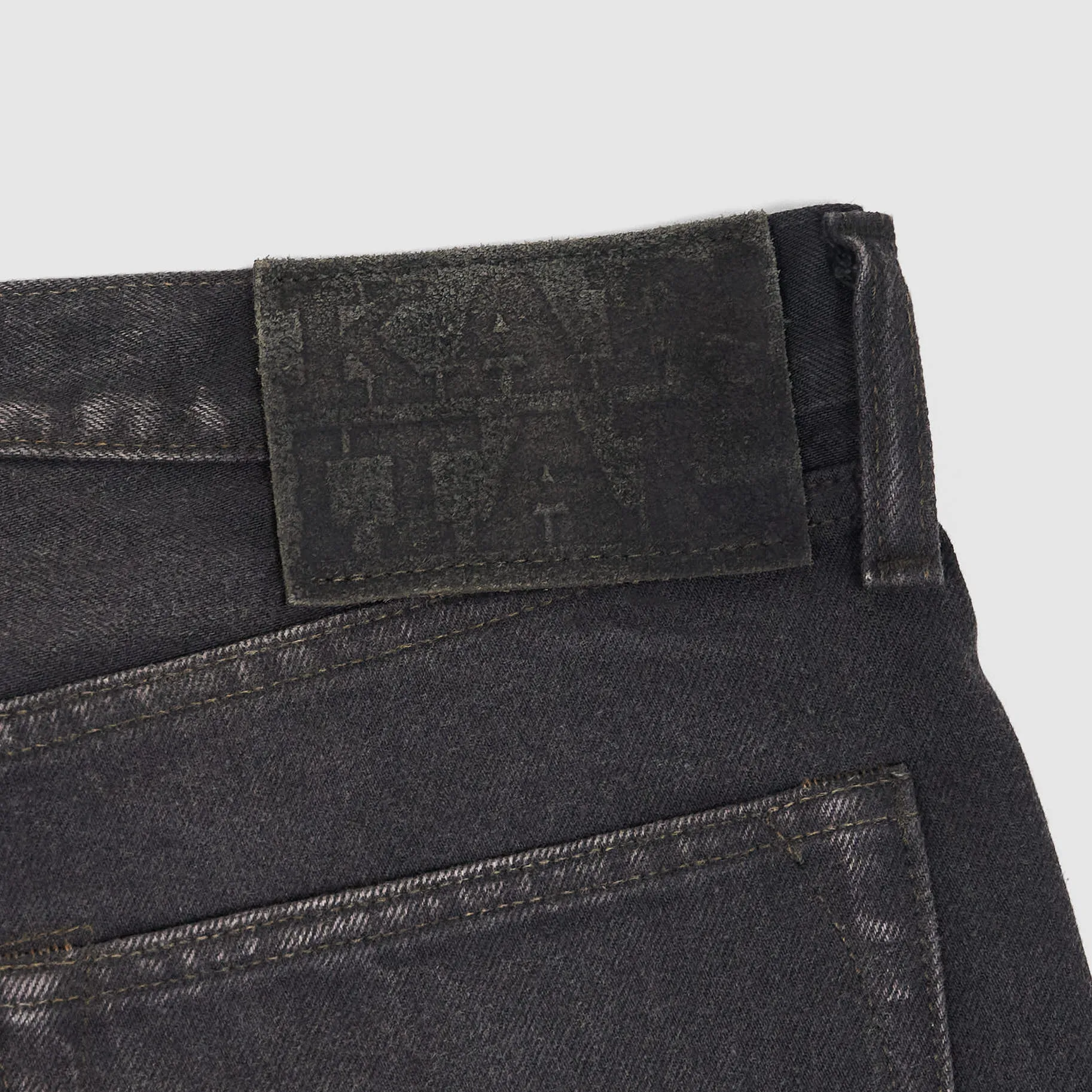 Kapital 5-Pocket Monkey Cisco 5 Pocket Vintage Washed Black Denim Jeans sold by DeeCee style product image thumbnail 5