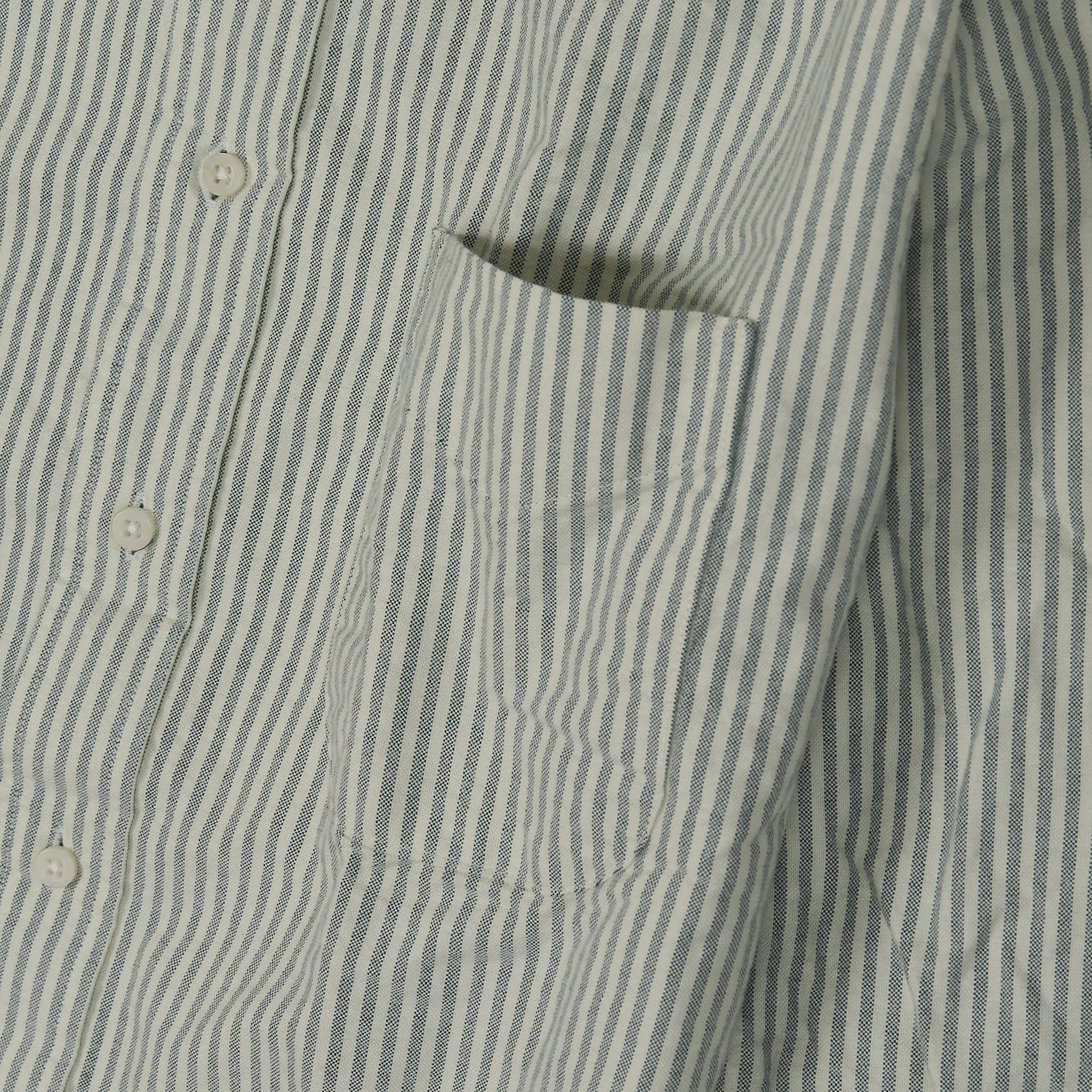 Gitman Vintage Brushed Cotton Striped Oxford Shirt Without Button Down sold by DeeCee style product image thumbnail 4