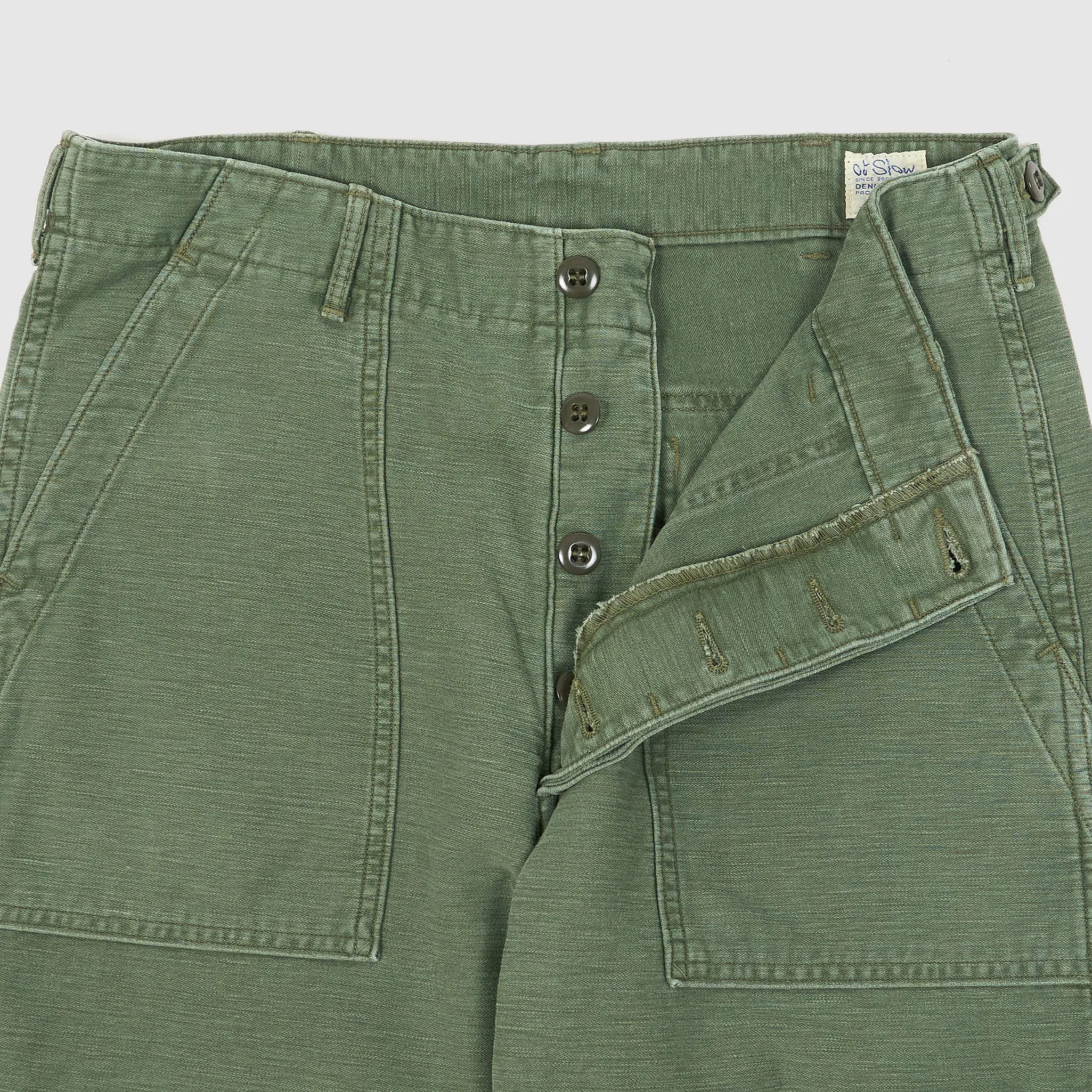 Orslow Military Fatigue Pants Vintage Washed sold by DeeCee style product image thumbnail 4