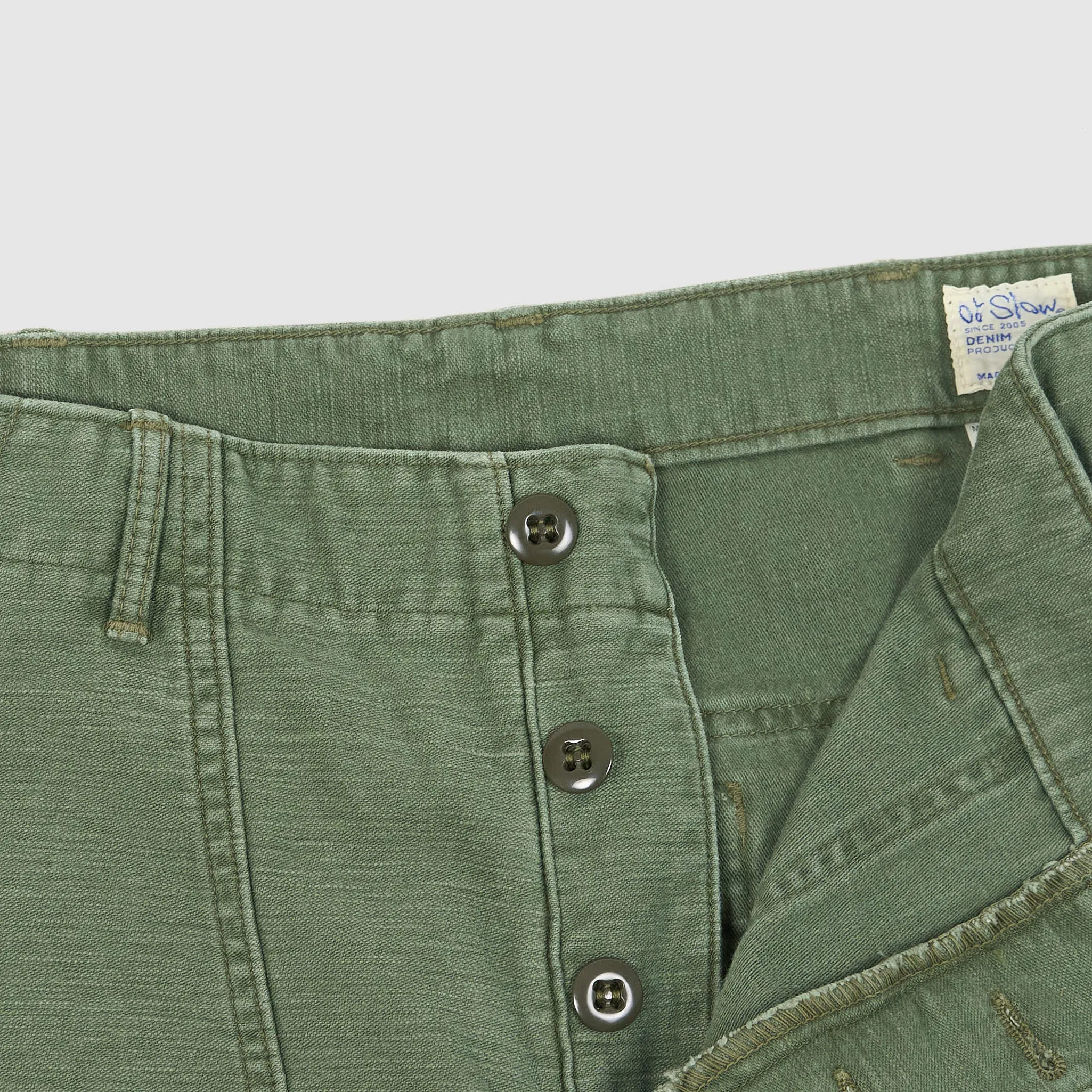 Orslow Military Fatigue Pants Vintage Washed sold by DeeCee style product image thumbnail 5
