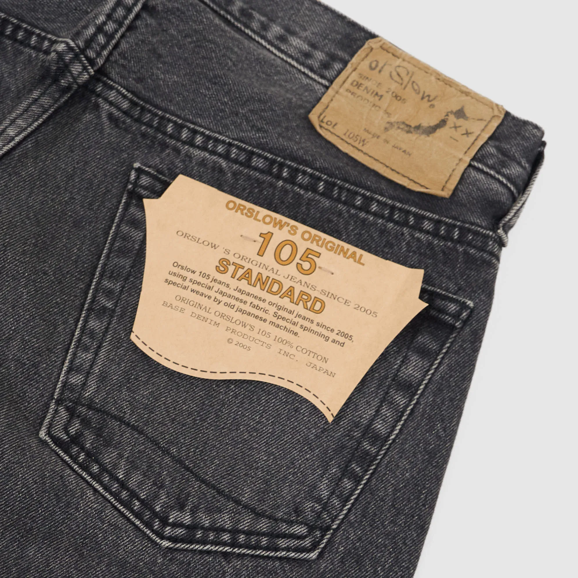 OrSlow 5-Pocket 105 Denim Jeans sold by DeeCee style product image thumbnail 5