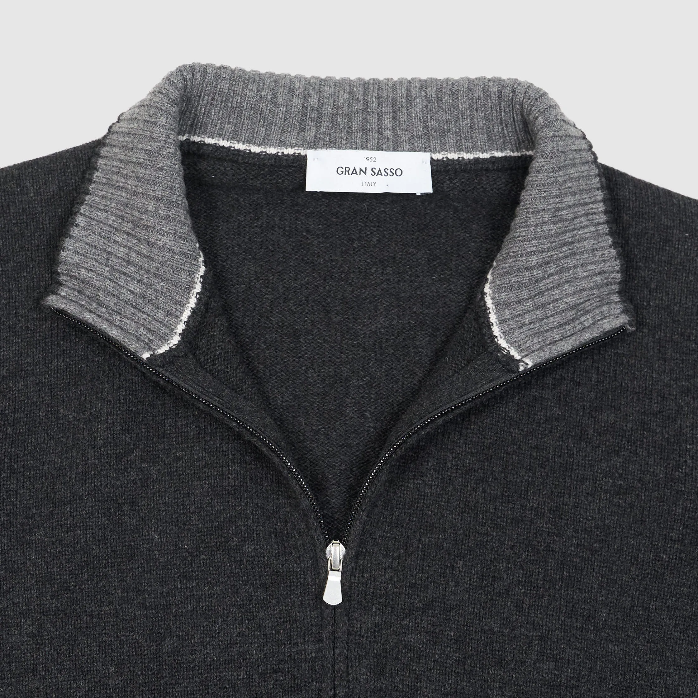 Gran Sasso Full-Zip Wool Cardigan sold by DeeCee style product image thumbnail 5