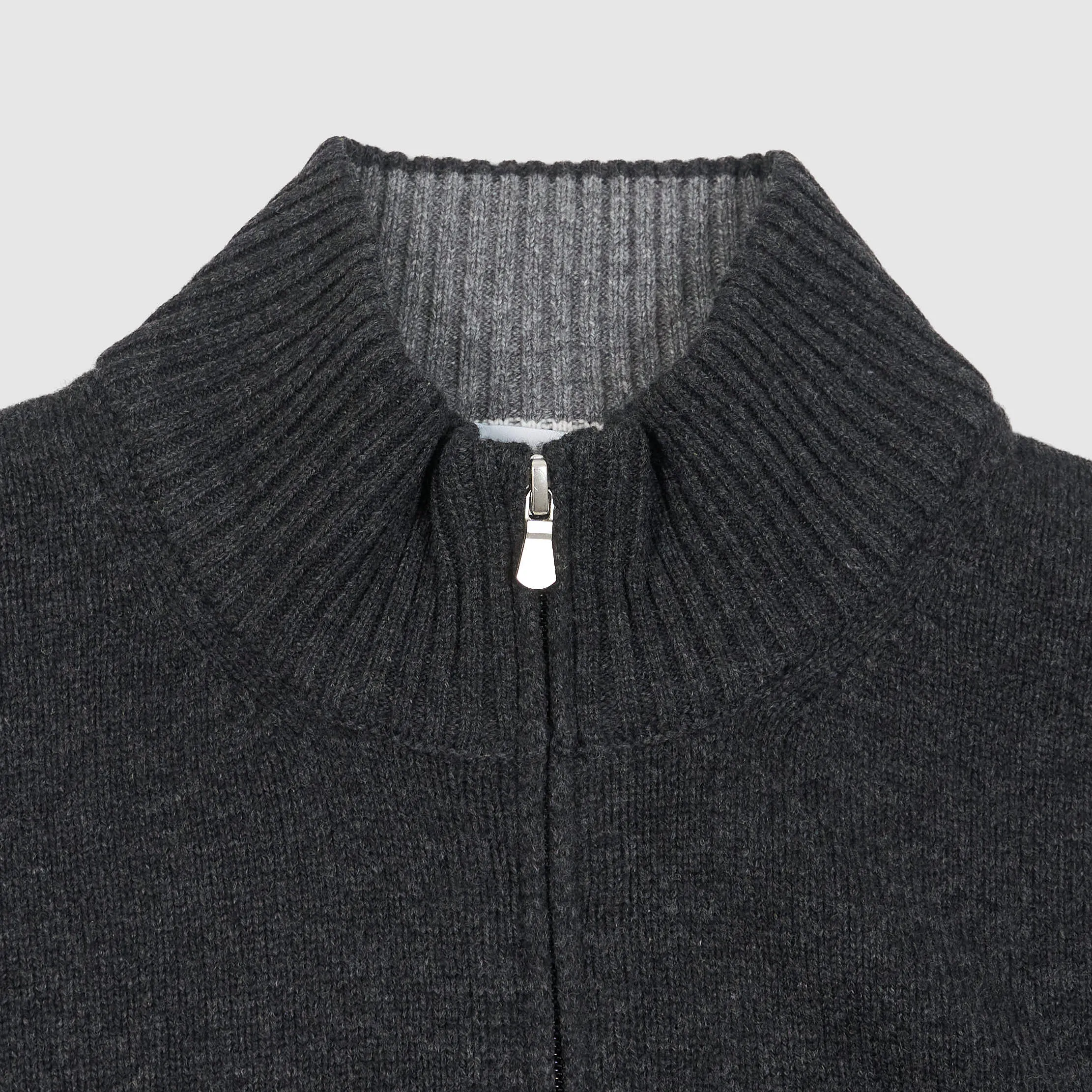 Gran Sasso Full-Zip Wool Cardigan sold by DeeCee style product image thumbnail 4