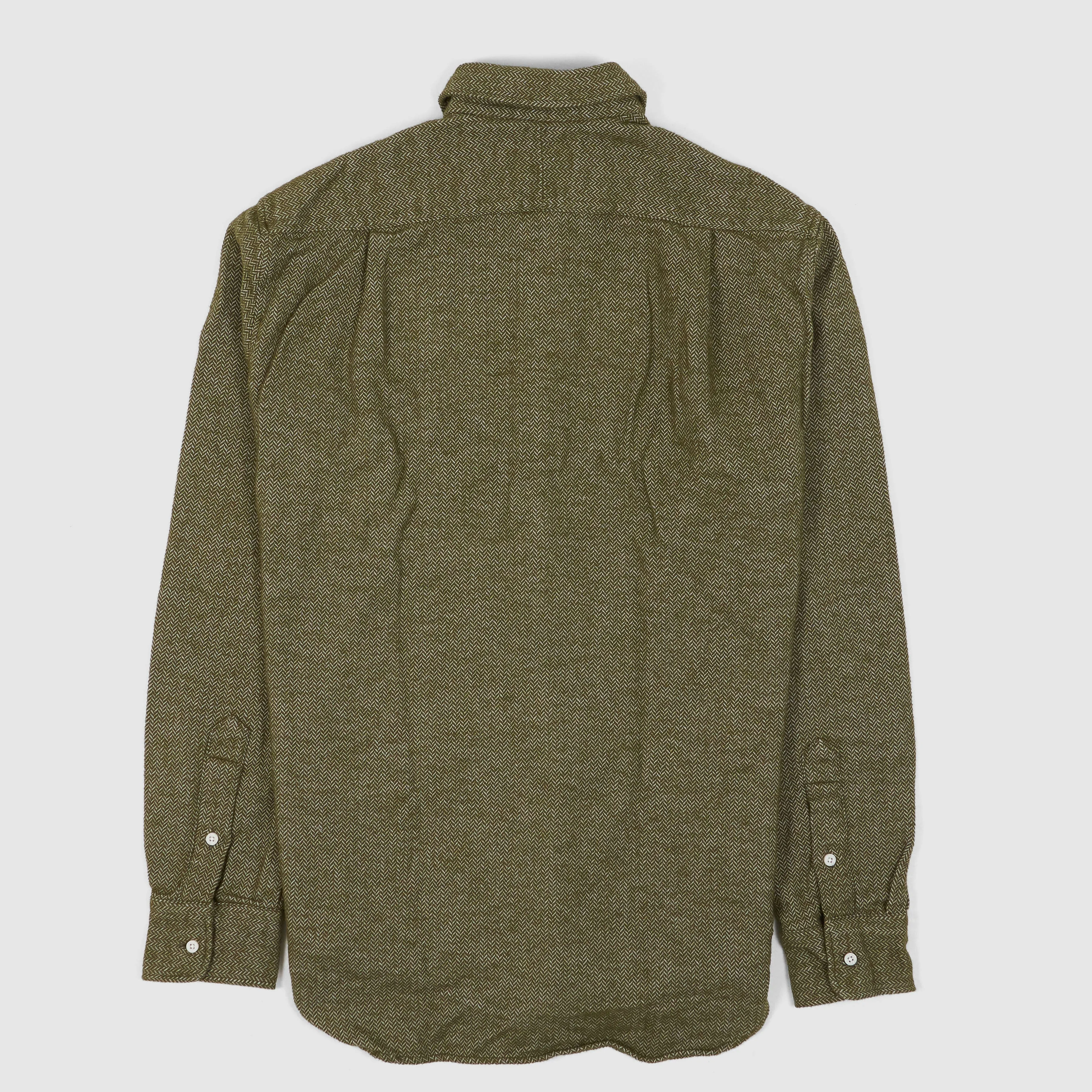 Gitman Vintage Flannel Herringbone Woven Shirt sold by DeeCee style product image thumbnail 2