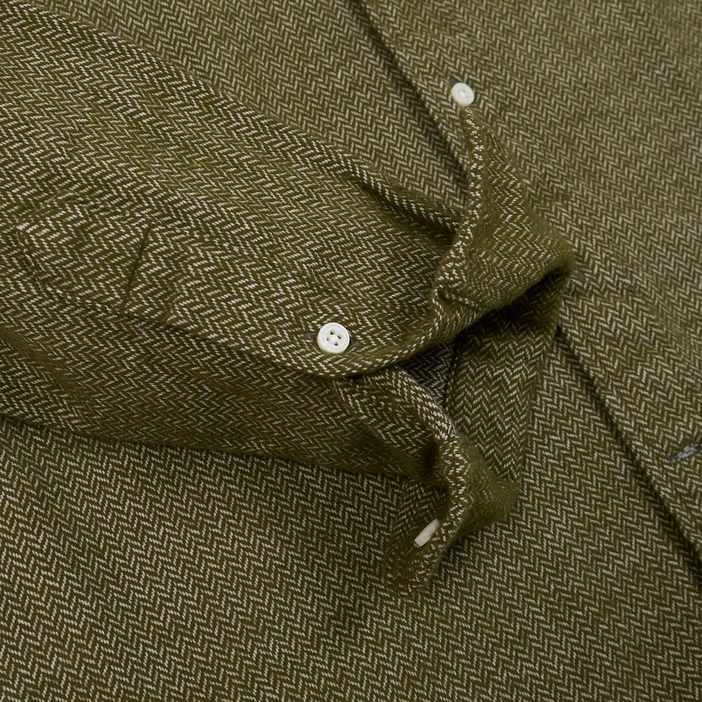 Gitman Vintage Flannel Herringbone Woven Shirt sold by DeeCee style product image thumbnail 4