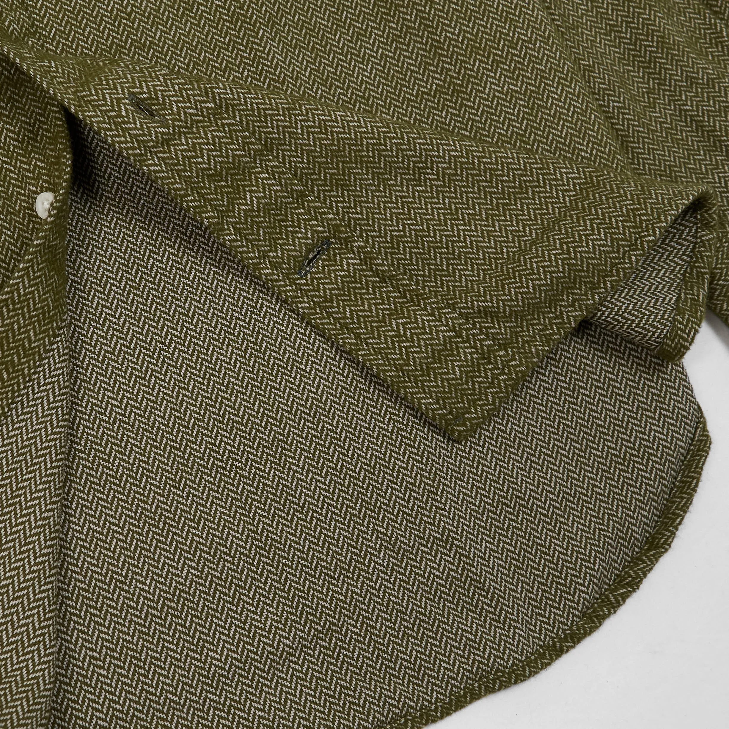 Gitman Vintage Flannel Herringbone Woven Shirt sold by DeeCee style product image thumbnail 3