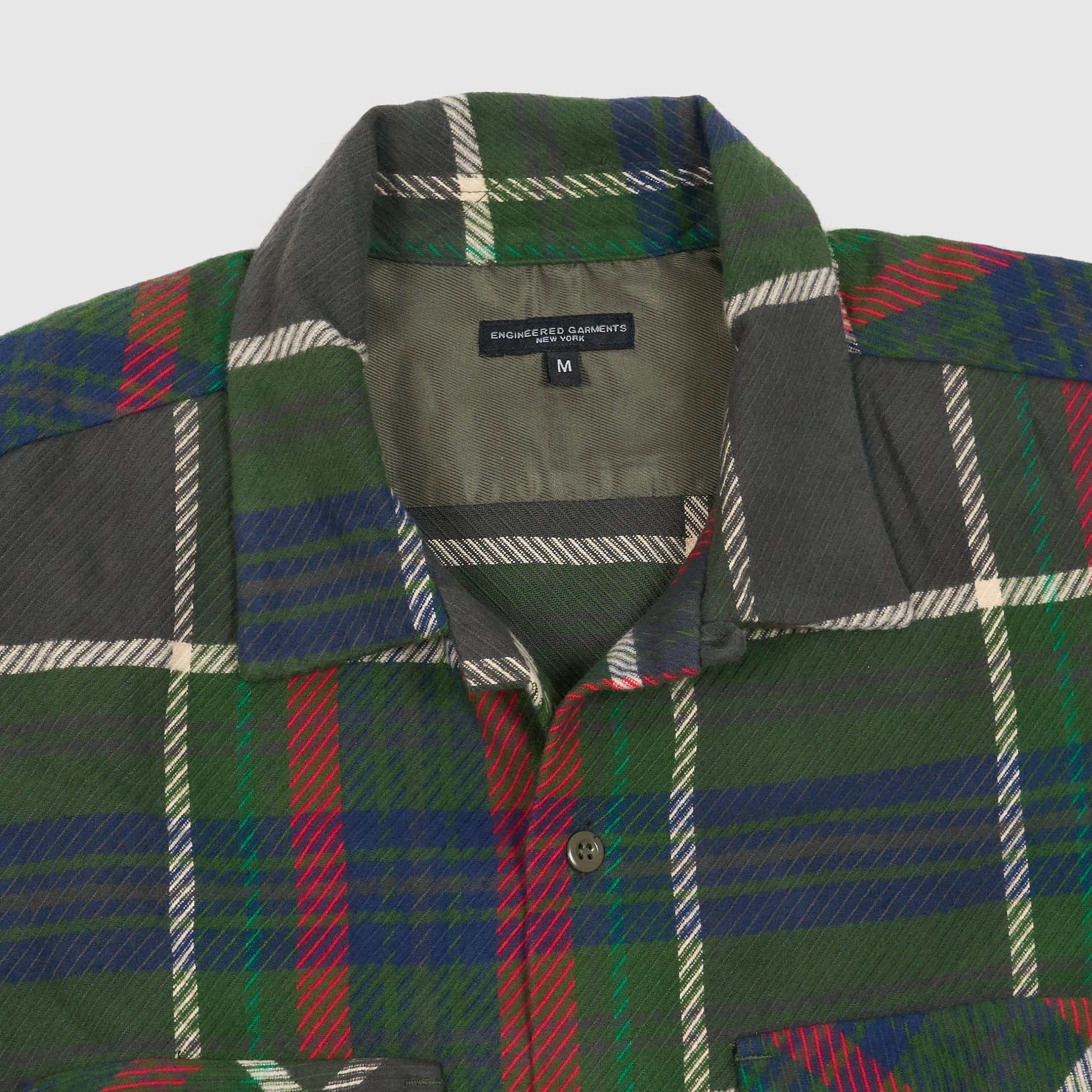Engineered Garments Heavy Twill Plaid Overshirt sold by DeeCee style product image thumbnail 3