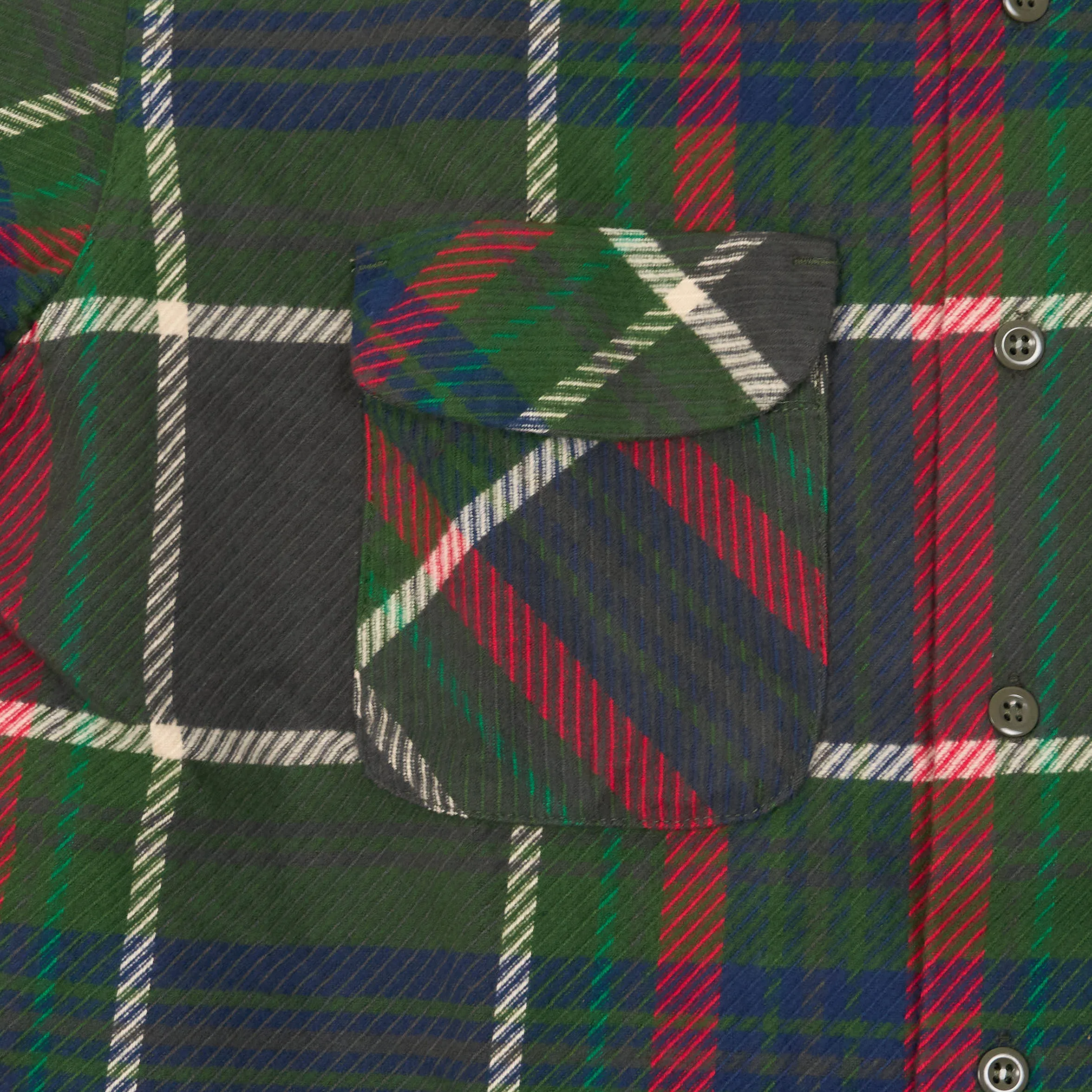 Engineered Garments Heavy Twill Plaid Overshirt sold by DeeCee style product image thumbnail 5