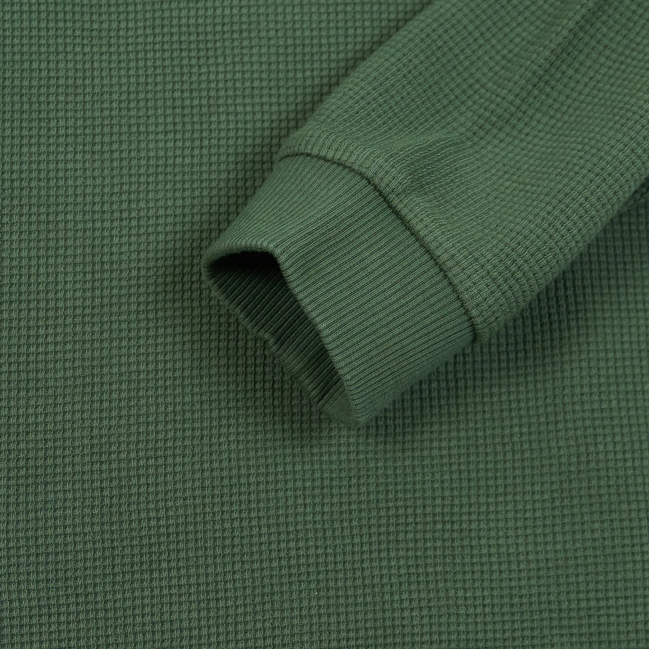 Edwin Crew Neck Waffle Long Sleeve Shirt sold by DeeCee style product image thumbnail 3