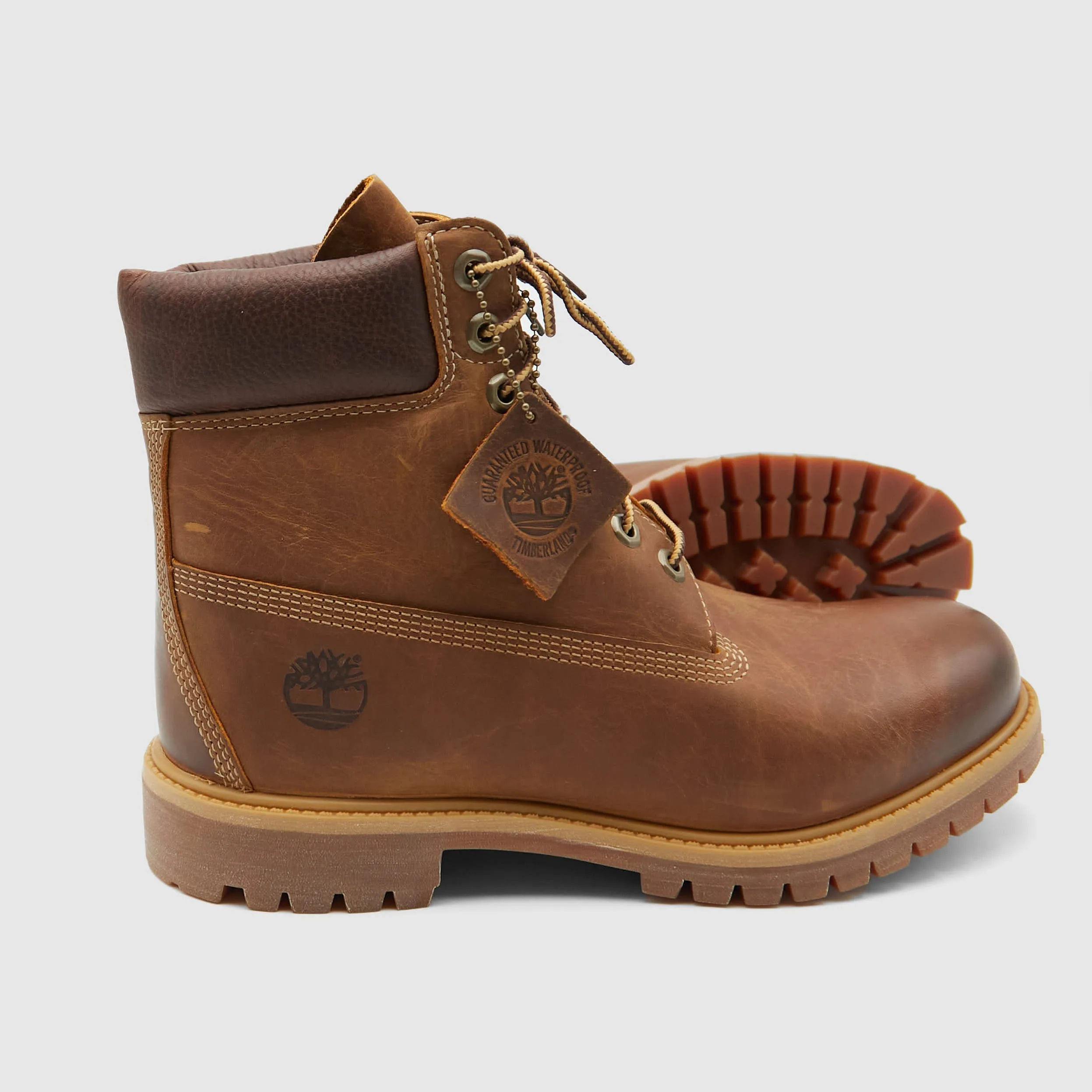 Timberland® 6 Inch Heritage Waterproof Boot Waxed Medium Brown sold by DeeCee style product image thumbnail 3