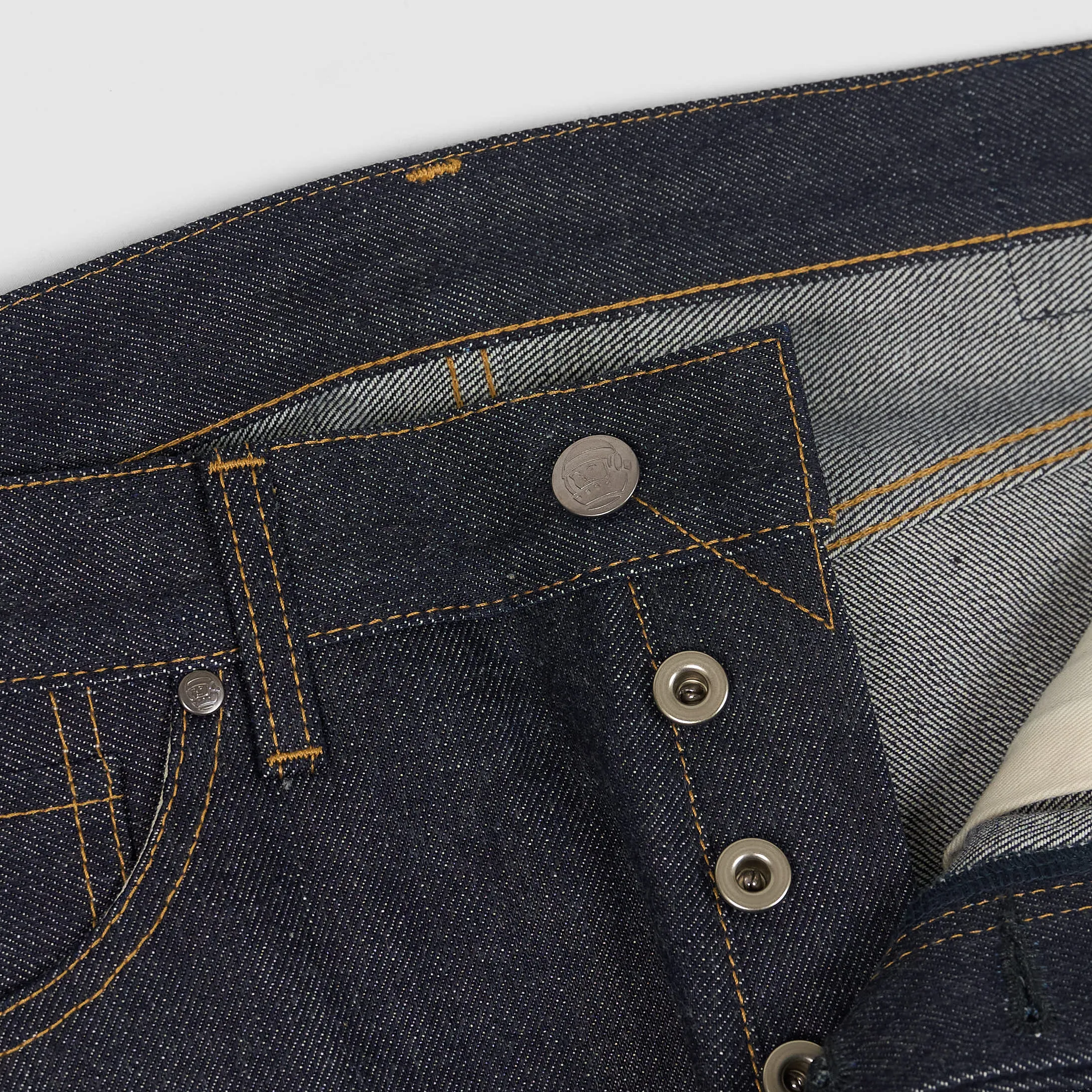 Billionaire Boys Club Embroidered Dollar Sign Raw Denim Jeans sold by DeeCee style product image thumbnail 5