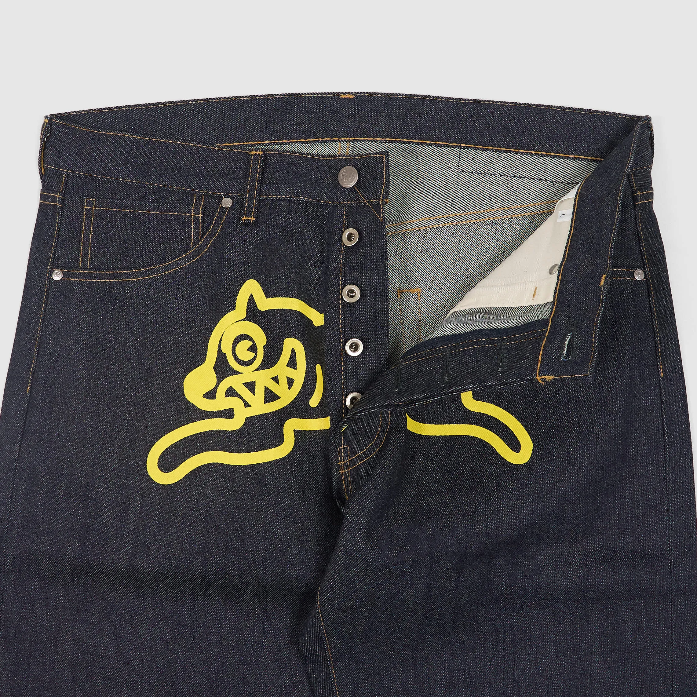 Billionaire Boys Club Printed Moon Man Raw Denim Jeans sold by DeeCee style product image thumbnail 4