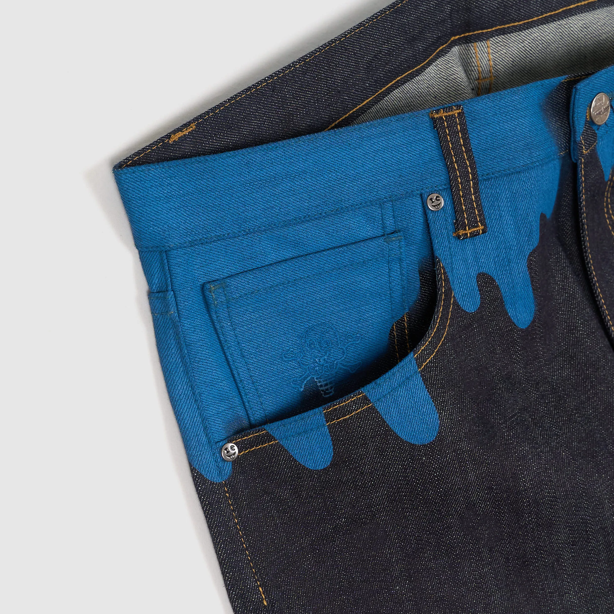 Billionaire Boys Club Ice Cream Dip Colored Denim Jeans sold by DeeCee style product image thumbnail 5