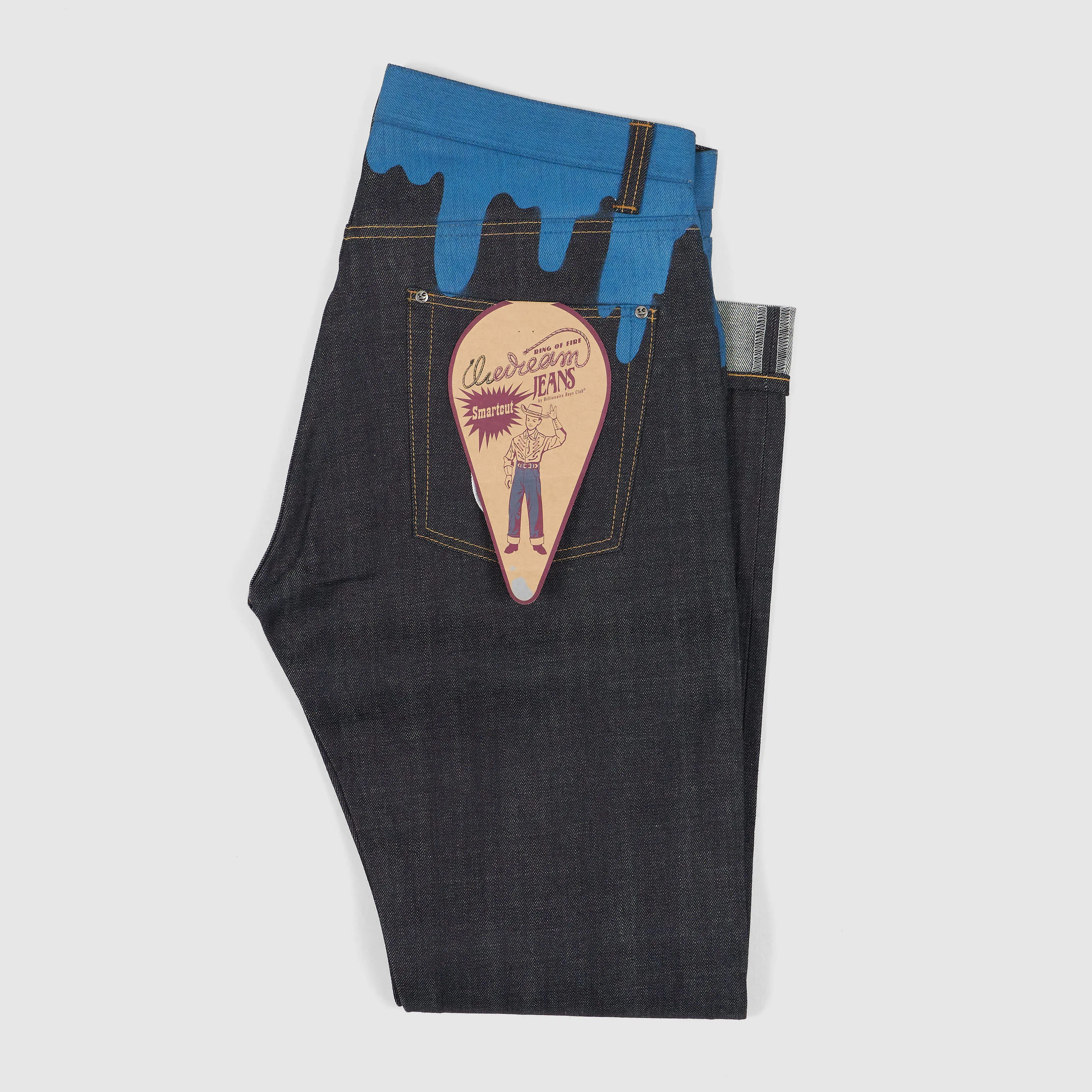 Billionaire Boys Club Ice Cream Dip Colored Denim Jeans sold by DeeCee style product image thumbnail 3
