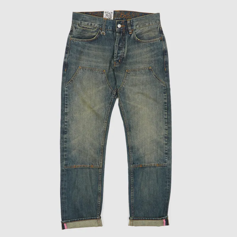 Billionaire Boys Club Cut Hard Washed  Double Cut Jeans sold by DeeCee style
