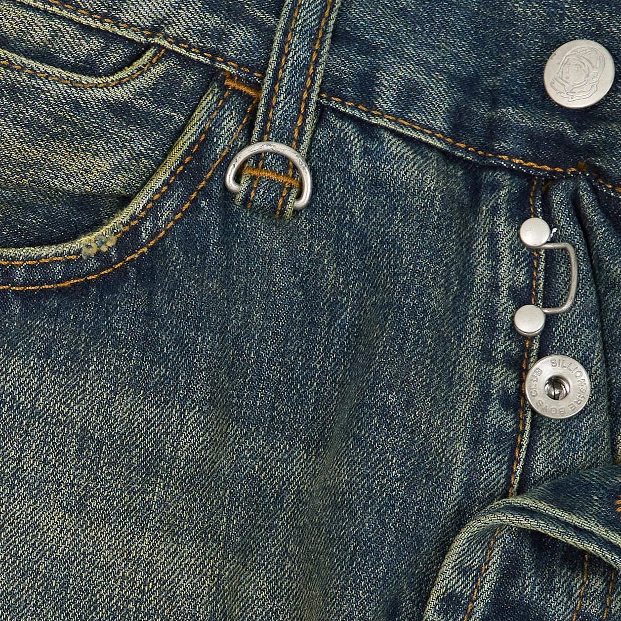 Billionaire Boys Club Cut Hard Washed Double Cut Jeans sold by DeeCee style product image thumbnail 5