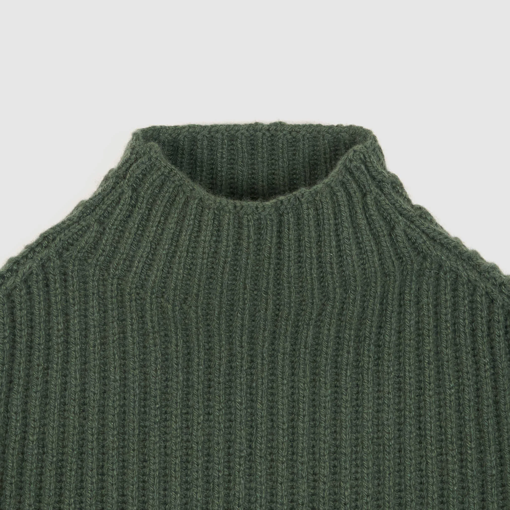 Gran Sasso Ladies Pure Cashmere Mock Jumper Turtleneck sold by DeeCee style product image thumbnail 3