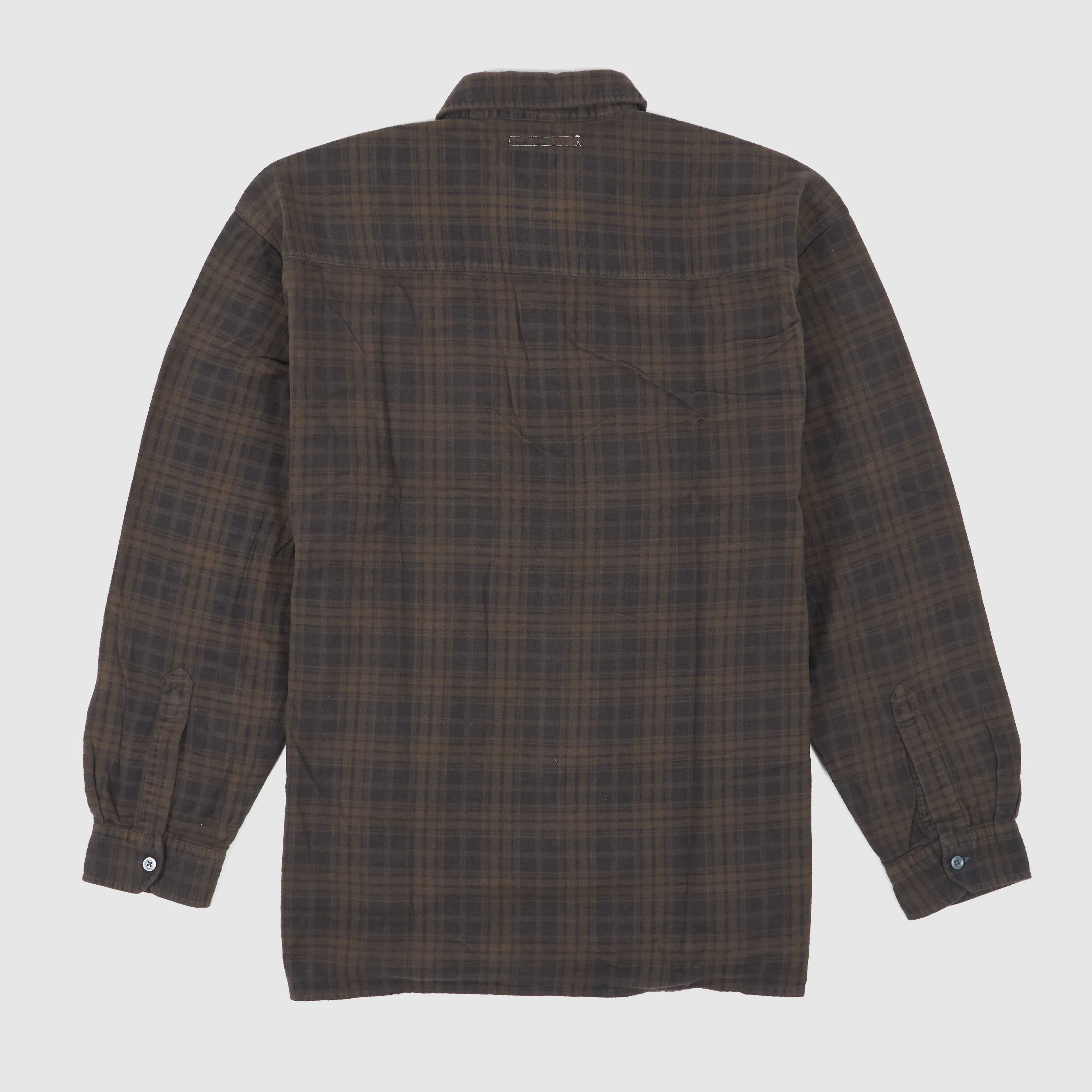 Needles Japan Rebuild Over Dye Genderless Flannel Shirt Unisex sold by DeeCee style product image thumbnail 2