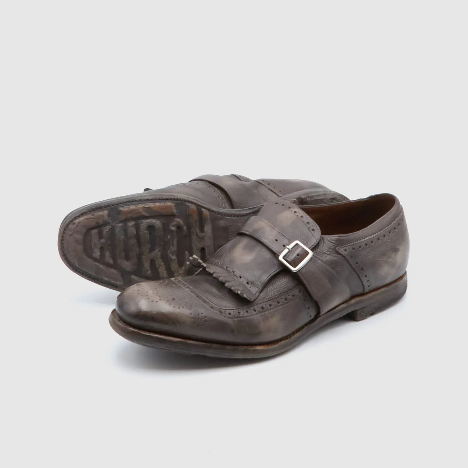 Church's Distressed Side Buckle Shanghai Loafer sold by DeeCee style product image thumbnail 2