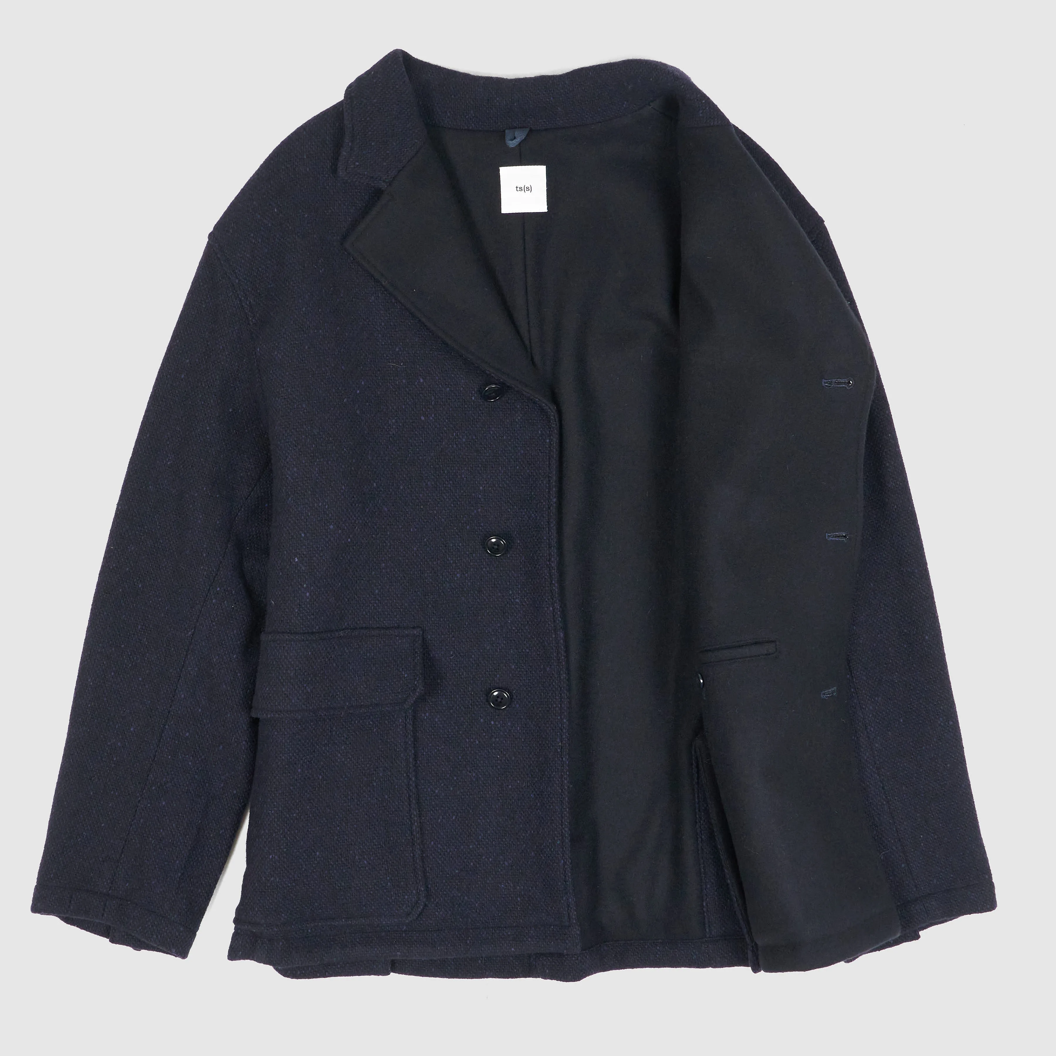 ts(s) Wool Buttoned Caban Jacket sold by DeeCee style product image thumbnail 2